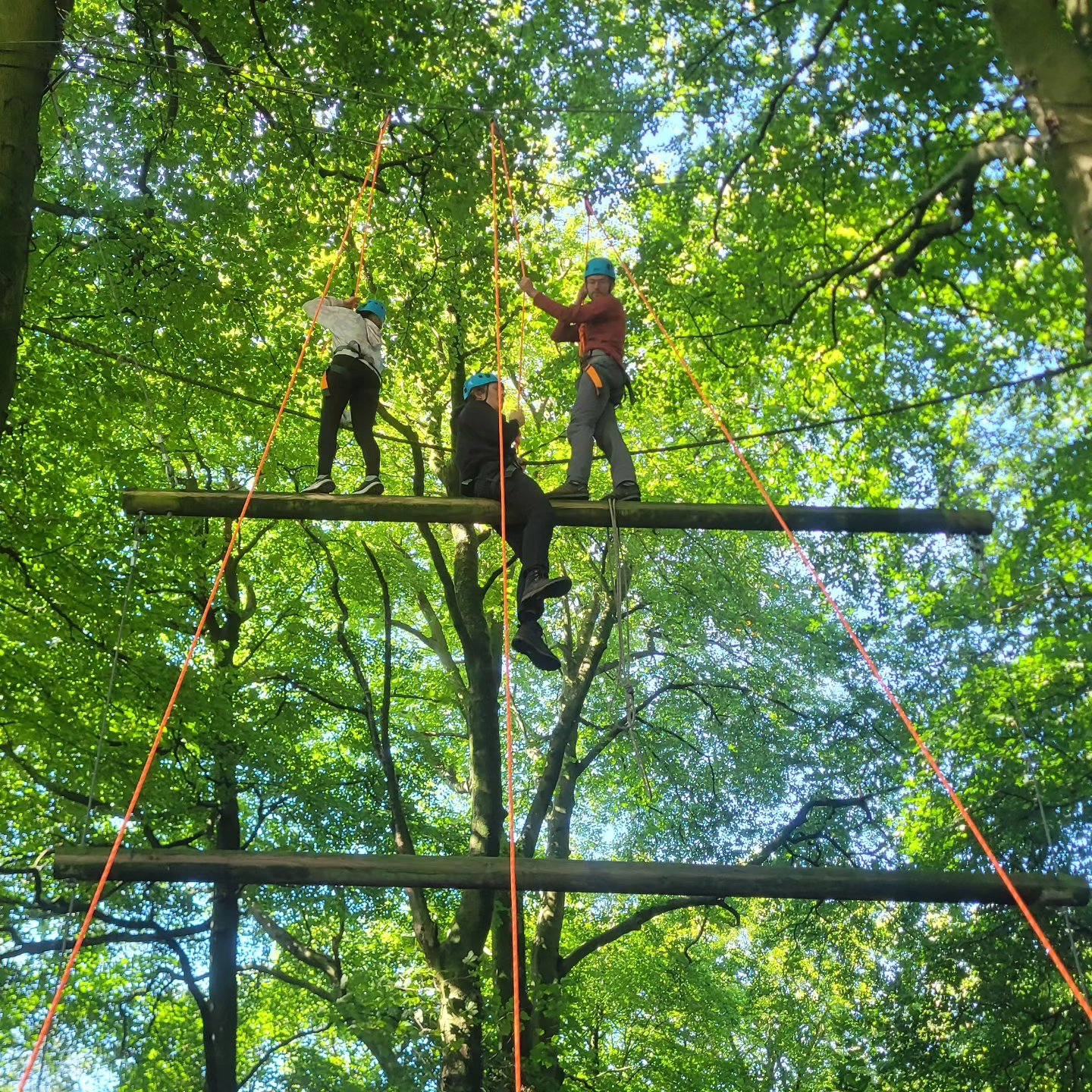 Although it's getting colder and darker, it's nice to look back at some warmer days. Here we have Ingleborough Explorer Scouts who visited for an epic day of exhilarating High Ropes activities.
Do you run a Scout, Guide or other youth group and want to add some excitement to your program?? We can cater for most groups and organise an event they will not forget. All you have to do is get in touch. #scouts #guides #adventure