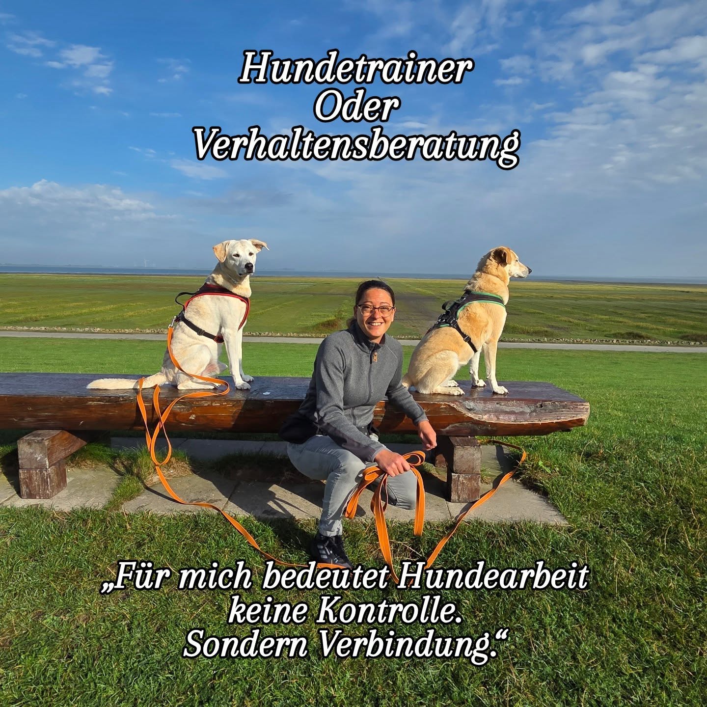 Zusammenleben ist kein Hundeplatz.
Und Grundgehorsam ist nicht die Lösung für alles.
Viele Hunde funktionieren im Training.
Aber im Alltag… fühlst du dich trotzdem unsicher.
Weil Verhalten nicht nur erlernt wird.
Sondern gefühlt.
Wenn du dich fragst, ob du einen Hundetrainer brauchst
oder eine Verhaltensberatung, können dir diese Fragen helfen:
👉 Ist das Verhalten deines Hundes gefährlich für dich, andere oder ihn selbst?
👉 Möchtest du deinem Hund etwas beibringen – oder verstehen, warum er so reagiert?
👉 Beeinflusst das Verhalten euren Alltag oder eure Verbindung?
Training hat seinen Platz.
Aber nicht jedes Verhalten ist ein Trainingsproblem.
Manchmal geht es nicht um „Sitz“ oder „Platz“.
Sondern um:
Sicherheit
Orientierung
Verständnis
Ich arbeite nicht daran, dass Hunde einfach funktionieren.
Ich begleite dich dabei,
deinen Hund zu verstehen.
🐾Seine Sprache.
🐾Seine Emotionen.
🐾Seine Bedürfnisse.
Wenn du merkst, dass ihr genau da Unterstützung braucht –
ich begleite euch gerne. 💛
#aargau #hundeleben #Hundeverhaltenverstehen #codedoglove #hundeliebe