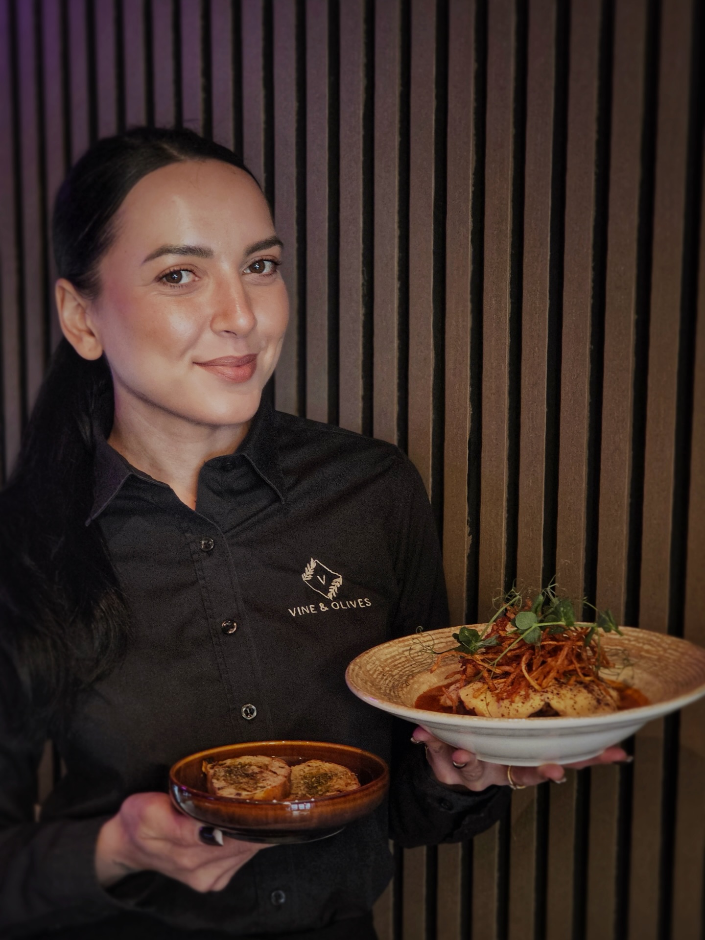 Ready to try our signature moussaka with a modern twist? 🇬🇷
Served with homemade bread at Vine & Olives.
Book your table now
#OsloEats #Moussaka #GreekCuisine #FoodInOslo #WhereGreeceMeetsOslo OsloRestaurant