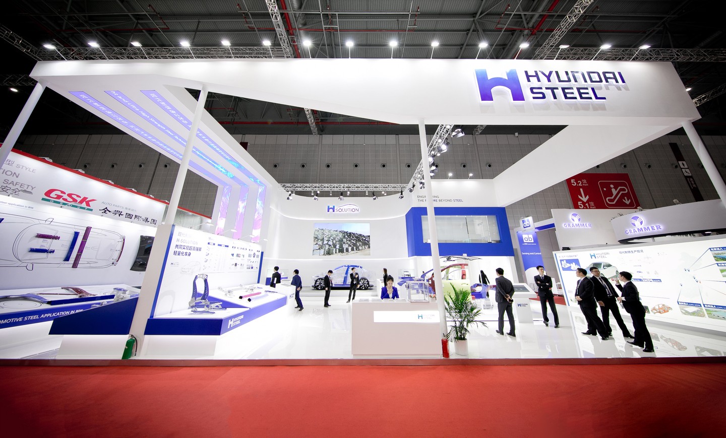 ⠀
·Exhibition_2019 Auto Shanghai
·client_HTUNDAI STEEL
·Design_TODOT