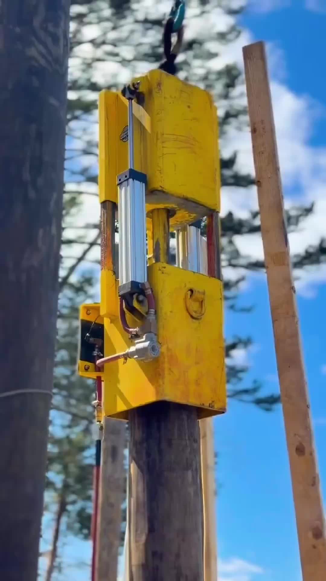 We drive em until they physically cannot move to create the strongest possible foundation for your dock for generations to come! #pile #drivers