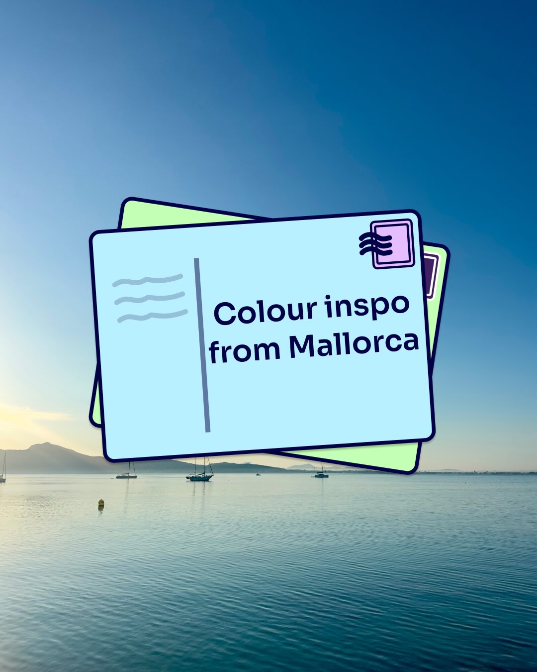 Last week I worked from Mallorca to mix up my environment and continue my goal of taking inspiration from the world around me!
It’s so easy to look up other brands, scroll on Pinterest, or use colour matching tools when reflecting on colour palettes, but often nature and the world around us is the best inspiration we could get.
So here’s a roundup of my week last week, through the colours around me. What’s your favourite? ☀️🐟💐🍊🍷