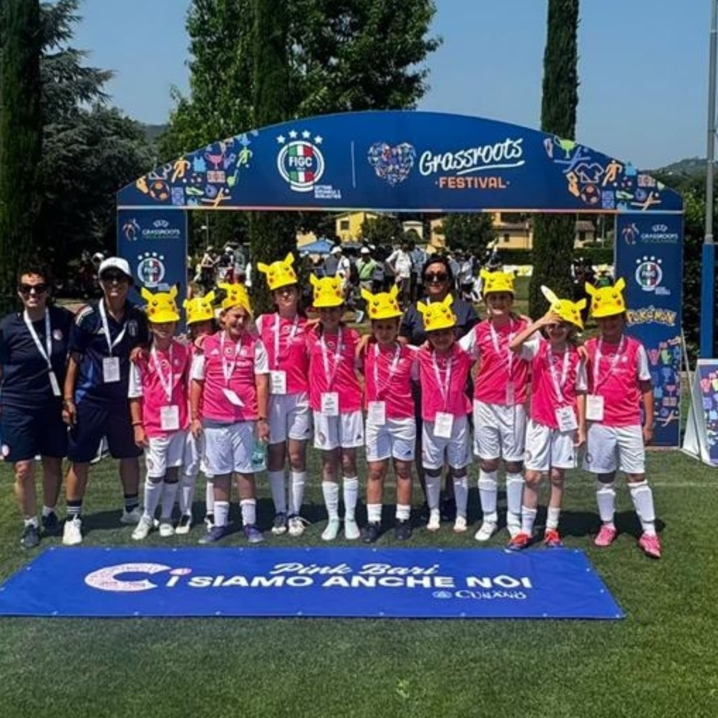 A Coverciano, la casa del calcio e il sogno di tutti le nostre baby Pinkine ci sono !!! @grassroot festival
@misterlaurachampa73 @mistertony__