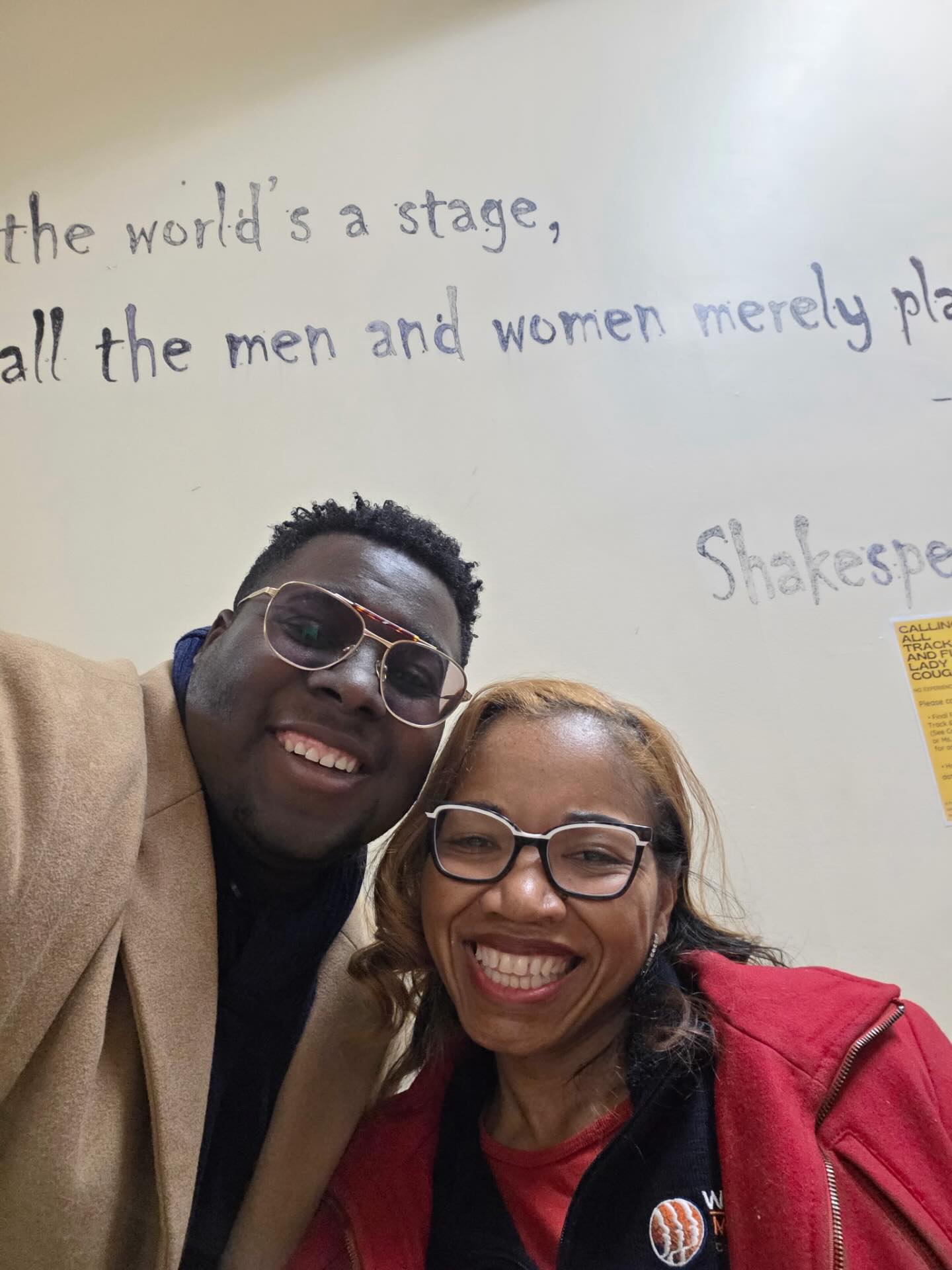 Love running into WrightChoice Alum!! @vincentjohnsjr doing great work with our young people in STEM!!