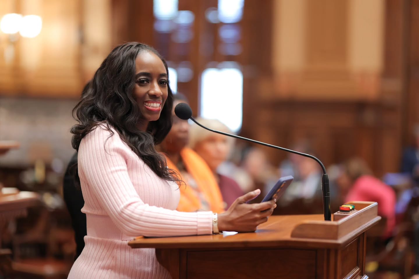 Today, I rose in the well to call on ALL my colleagues to exercise the motto of this State: "Wisdom, justice & moderation."
I told the story of a woman who is locked up in a South Georgia jail because she DARED to seek medical help after taking an abortion pill. Instead of receiving help.....she received a visit from law enforcement.
Does that sound like WISDOM? Does that sound like JUSTICE? Does that sound like MODERATION?
So to everyone that voted for HB 481 (anti-woman and pro birth bill in 2018)---including some on the Democratic side running for Governor--------explain how this furthers Georgia's motto? I will wait........
#StopTheBans #HandsOffMyOvaries
https://youtu.be/rHx0FMA1Ezw?si=HMiH9eqf4kQuQiZ_