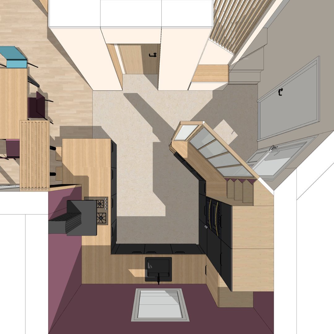 • Projet Écureuils • L’espace Cuisine…
Visuel 3D pour se projeter dans l’espace et l’avant pour comparer.
Problématique:
➡️ Une cuisine circulaire adaptée pour une personne en fauteuil roulant mais pas à l’usage de mes clients.
➡️ De belle qualité mais démodée, elle n’est pas très tendance.
➡️ L’entrée inexistante donne l’impression d’entrer par la cuisine.
➡️ La large porte des toilettes ouvre face à cette dernière.
➡️ Les chaises de la salle à manger sont de coloris bleu turquoise et prune.
Solutions apportées:
📌 On prévoit une séparation visuelle pour délimiter les espaces.
📌 On ré-agence la cuisine dans une tendance plus actuelle.
📌 On adopte une teinte en adéquation avec la salle à manger pour créer le lien et fluidifier l’harmonie dans les couleurs.
🏠 Vous aussi, comme mes clients, allez ou venez d’emménager dans votre futur cocon, mais vous ne savez pas comment l’agencer au mieux?
Je peux vous aider, il suffit juste de prendre contact avec moi:
👉🏻 contact@lateliervm.fr
🙏🏼 Et si avez avez aimé ce post, n’hésitez pas à liker!
#ploemeur
#lorient
#larmorplage
#guidel
#decorationinterieur
#decoration
#architectureinterieure
#cuisine