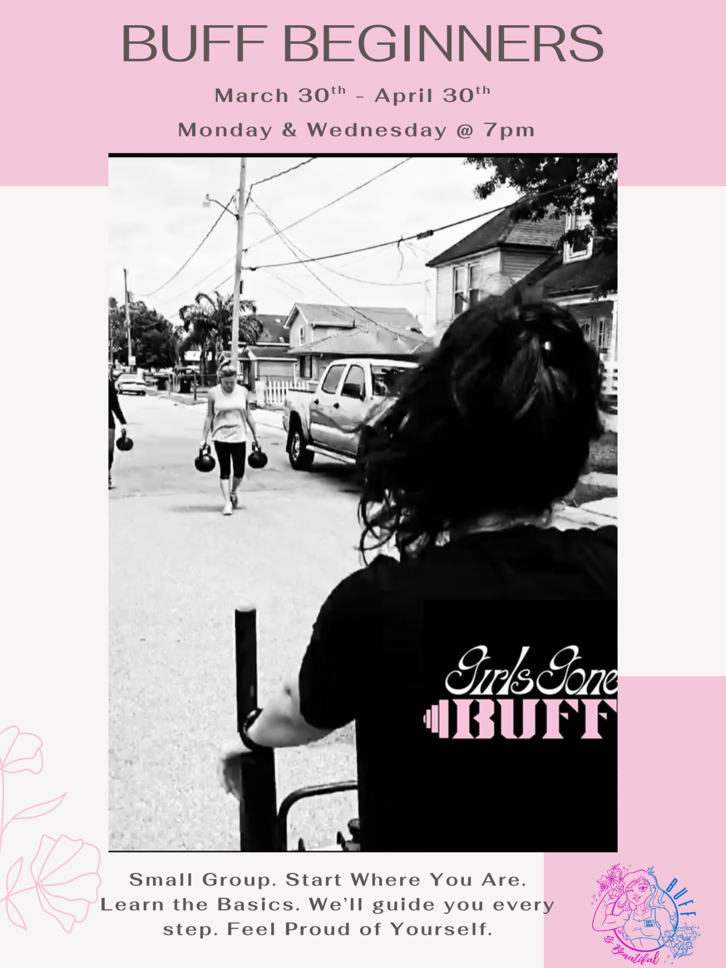 DM to get your spot.
Beginners class.