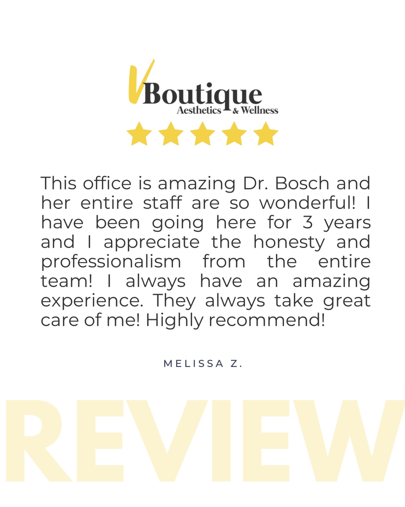 We’re so grateful for your continued trust over the years 💛
Providing honest guidance, professional care, and a welcoming experience for every patient is at the heart of what we do. It means so much to know you’ve felt supported and well taken care of during each visit. Thank you for recommending our team — we truly appreciate you! ✨
📞 Call or text 561-357-2020 to schedule your visit.
#modaesthetica #VBoutiqueAesthetics #PalmBeachMedSpa #WestPalmBeach #PalmBeachCounty