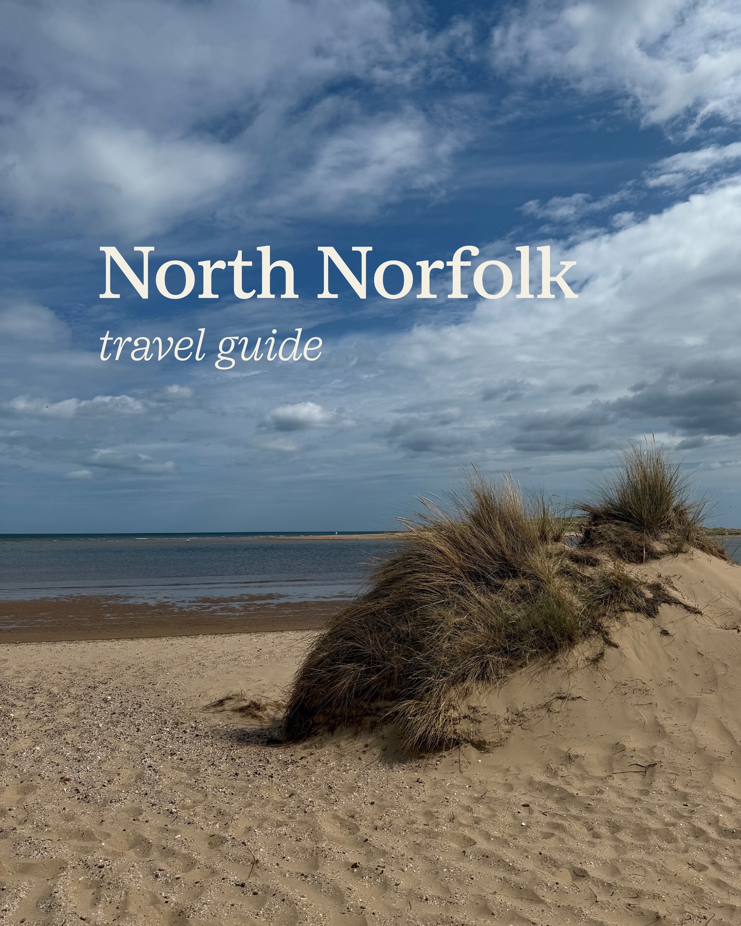 North Norfolk has somewhat become our home away from home, so you can trust that these recommendations are my very, very favourite🦞🌊
I love to escape for a long weekend of salty sea air, cups of tea and getting lost in a book - oh and a beach walk is mandatory, whatever the weather.
Let me know if you’ve been anywhere on this list, and if not, bookmark for later!!!
#northnorfolk #travelguidenorfolk