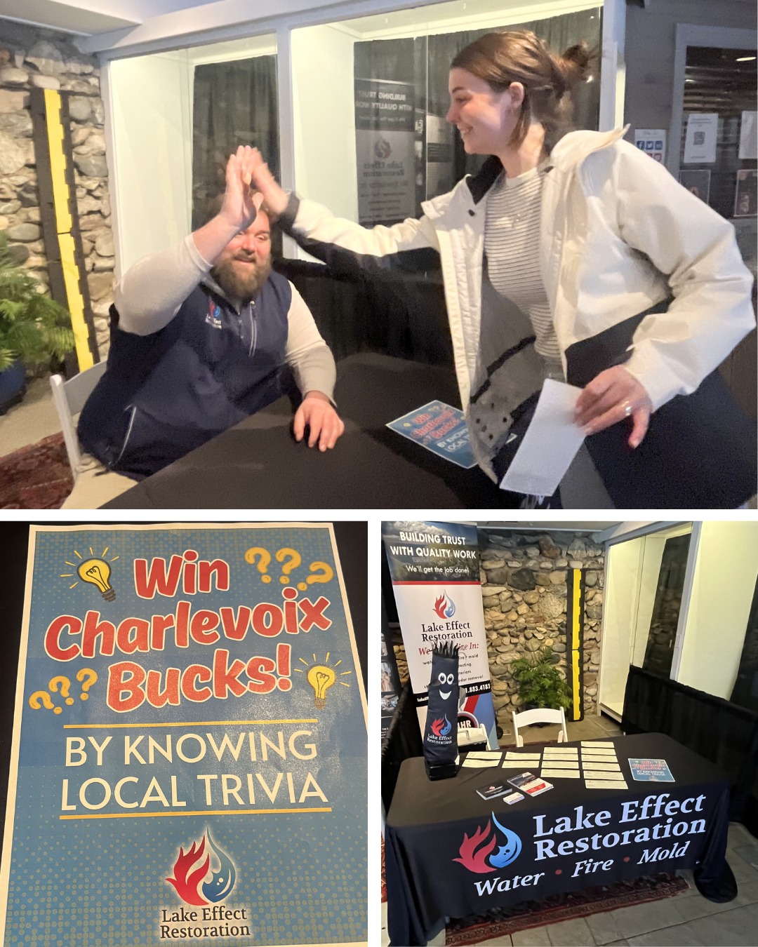 We had a lot of fun at the Business Expo at @castlefarms in Charlevoix. It was a fantastic evening connecting with local businesses, meeting members of the community, and being part of such a well organized event.
Congratulations to the winners (like @hotelearlofcharlevoix) who walked away with some Charlevoix Bucks after answering our local trivia questions. It was impressive to see how much people know about the place we all call home.
Thanks to everyone who stopped by our booth to say hello. If you didn’t get a chance to catch up with us at the expo, you can always reach out and give us a call at (231) 883 4183.