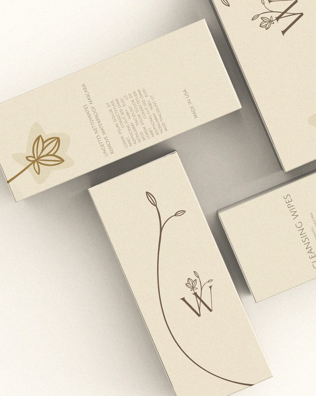 Cosmetic Packaging Design W Floral.
The cosmetic packaging design with a floral theme aims to captivate the senses, evoke emotions, and stand out on the shelves as a symbol of natural beauty and refined elegance.
Floral elegance, Blossoming beauty, Nature's embrace, Petal-inspired, Botanical charm, Garden chic, Bloom-infused, Whimsical blooms, Blossom motifs, Garden-fresh allure, Petal-perfect design, Floral.