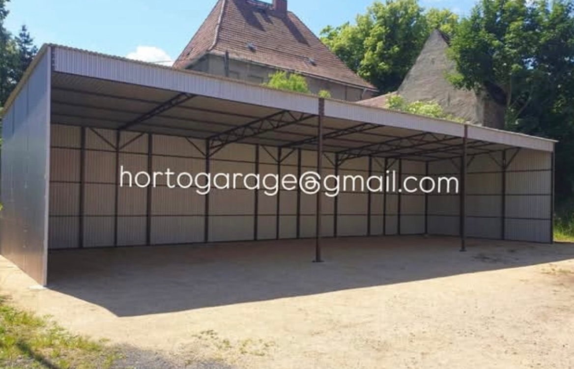 😃Wir präsentieren Ihnen unseren Carport, der eine praktische und solide Lösung zum Schutz von Fahrzeugen und Geräten darstellt.
📏🚪🔩Der Carport hat die Maße 15 × 5 m und ist mit einem nach hinten geneigten Pultdach ausgestattet. Er besteht aus einer Stahlkonstruktion, die mit silberfarbenem verzinktem Blech verkleidet ist, was ihm Langlebigkeit und Witterungsbeständigkeit verleiht.
✅Vorteile:
• robuste und stabile Stahlkonstruktion
• Korrosionsbeständigkeit durch Verzinkung
• große Nutzfläche
🚗🧰🎿Verwendung:
Der Carport eignet sich ideal als Garage für Autos, als Abstellplatz für Maschinen
💻📲👨💻 eine ähnliche Garage oder andere Details wünschen, mailen Sie hortogarage@gmail.com, gehen Sie auf den Link in der Bio oder rufen Sie an
📞 +49 177 4242452
📞 +49 152 246 74 361