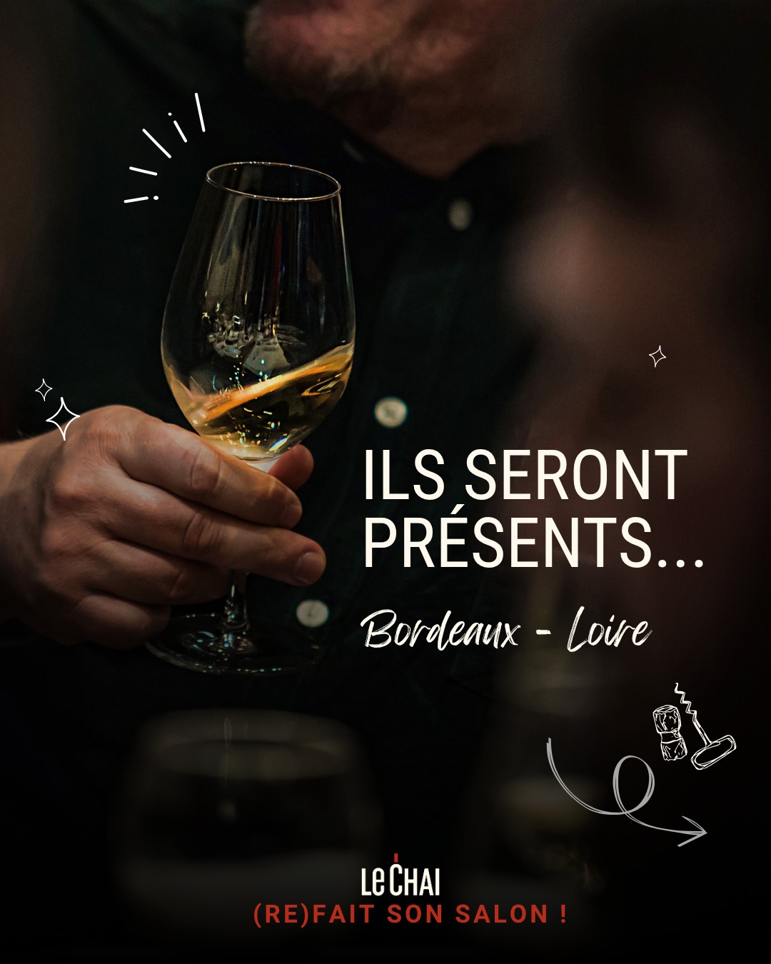 đ· SALON DES VINS â LE CHAI
Bordeaux & la Loire !
Découvrez les vignerons présents :
@chateau_thieuley
@domainesergelaloue
@atelier_hugues_laborde
@jarnoterie
đ Rendez-vous le samedi 28 mars pour les rencontrer et dĂ©guster leurs cuvĂ©es⊠et leurs nouveautĂ©s !
đ„ De 10h30 Ă 18h30
đ 1 Bd Charles de Gaulle, 64140 Lons (anciennement Lumi Inter)
đ¶ EntrĂ©e : 10⏠avec verre sĂ©rigraphiĂ©
đ Salon ouvert Ă tous
đ Ne manquez rien : inscrivez-vous en cliquant sur le lien en bio