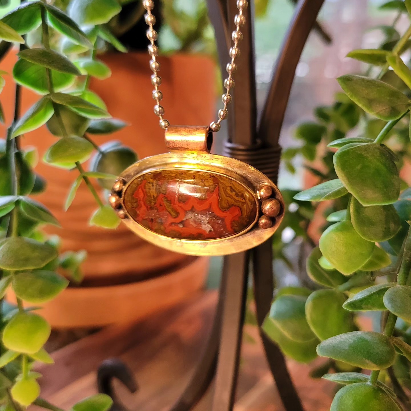 Jasper Pendant • Brass & Copper
#metalsmith #handmade #coloradometalsmiths #copper #necklace #smallbusiness #fineart