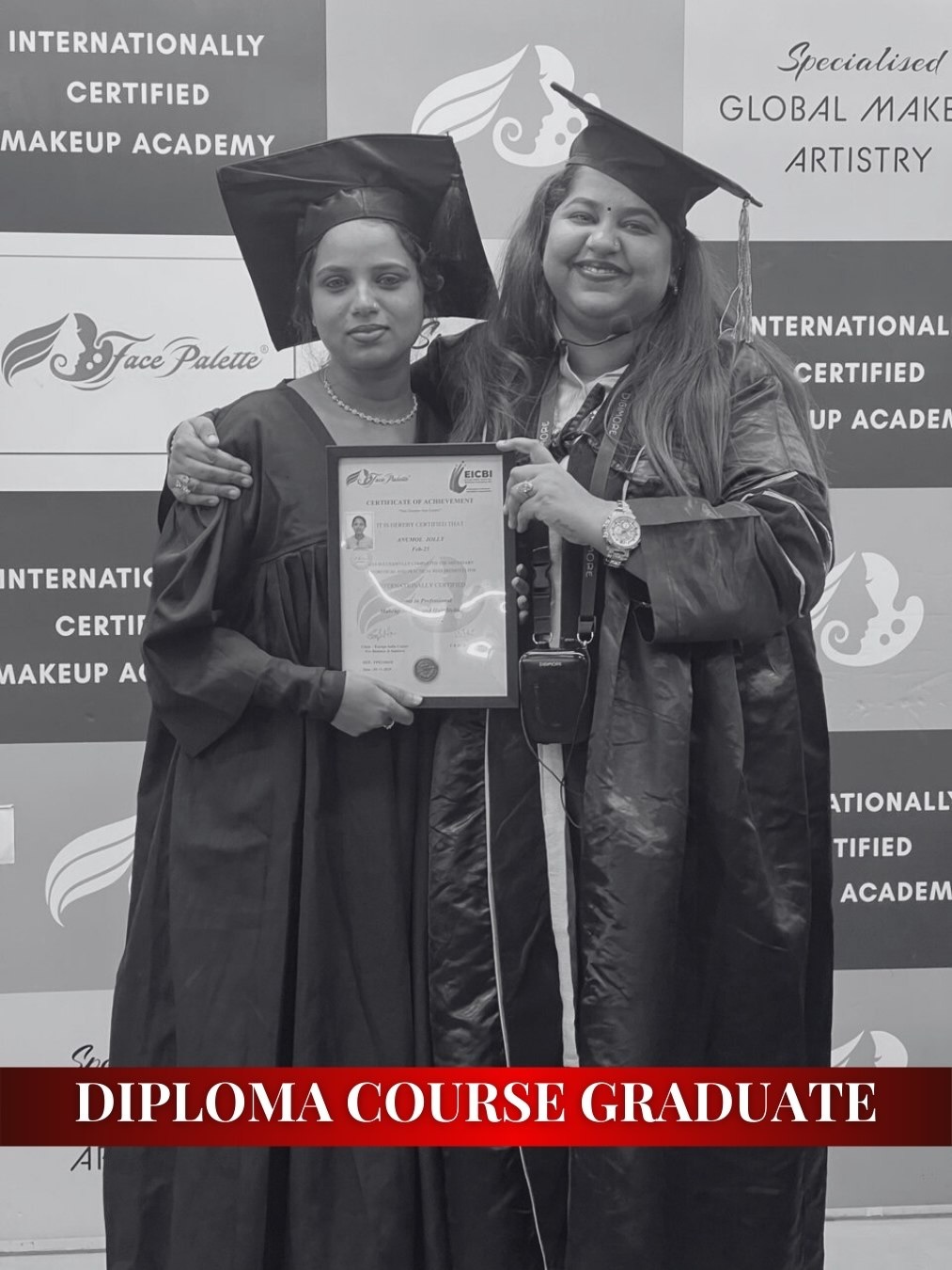 Congratulations Anumol Jolly, who graduated from our Diploma in Internationally Certified Makeup Artistry And Hair styling Course and is now #FacePaletteCertified Artist with the International certification from a London-based trade body. We would like to wish you all the very best in all your future endeavors. Congratulations!
ഞങ്ങളുടെ International സർട്ടിഫൈഡ് മേക്കപ്പ് ആർട്ടിസ്ട്രിയിലും ഹെയർ സ്റ്റൈലിംഗിലും ഡിപ്ലോമ നേടിയ അനുമോൾ ജോളി, ഇപ്പോൾ ലണ്ടൻ ആസ്ഥാനമായുള്ള ഒരു ട്രേഡ് ബോഡിയുടെ International സർട്ടിഫിക്കേഷനോടെ #FacePaletteCertified ആർട്ടിസ്റ്റാണ്. നിങ്ങളുടെ എല്ലാ ഭാവി പ്രയത്നങ്ങളിലും നിങ്ങൾക്ക് എല്ലാവിധ ആശംസകളും നേരുന്നു. അഭിനന്ദനങ്ങൾ!
Face Palette Makeup Academy – Certified by Europe India Centre for Business and Industry, a European Parliament accredited organisation, is Kochi’s leading destination for professional makeup education! 🌍
📅 Upcoming Batches:
Face Palette certified -
💋 1 Day Makeup Masterclass - 21 Mar
💄 3 Days Premium Makeup Workshop - 21 Mar
📚 15 Days Intensive Makeup Mastery Course - 30 Mar
🌐 Learn at our Kochi academy or join us LIVE online from anywhere in India or abroad!
📞 Call/WhatsApp: 9847074073
#makeupclass❤️ #makeupacademy #makeupeducation facepalette reel