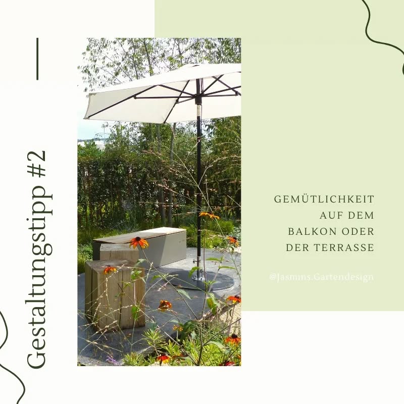 💡 GESTALTUNGSTIPPS für den Balkon oder die Terrasse 💡
Bist du schon zufrieden mit deiner Chillecke oder dem Sonnenplätzchen im Garten?
Wenn nicht, freue ich mich, dich bei der Ideensuche zu unterstützen!
.
.
.
.
.
.
.
.
.
.
.
.
.
.
.
.
.
.
.
.
*eigene Aufnahmen
#Landschaftsarchitektur #Landschaftsgestaltung #landscapedesign #landschaftsfotografie #Gartengestaltung #gardendesign #gartenentwurf #garteninspo #gartenjournal #gartenbau #gartenplanung #gartenfotografie #gartenkonzepte #grünanlagen #grünoase #grünimgarten #grünimgarten #staudenkombinationen #staudenverwendung #gartenblog #pflanzencommunity #pflanzentipps #pflanzenverwendung #Hausgartenplanung #hausbau #einrichtungsinspiration #einrichtungsideen #eigenheimundgarten #traumgarten