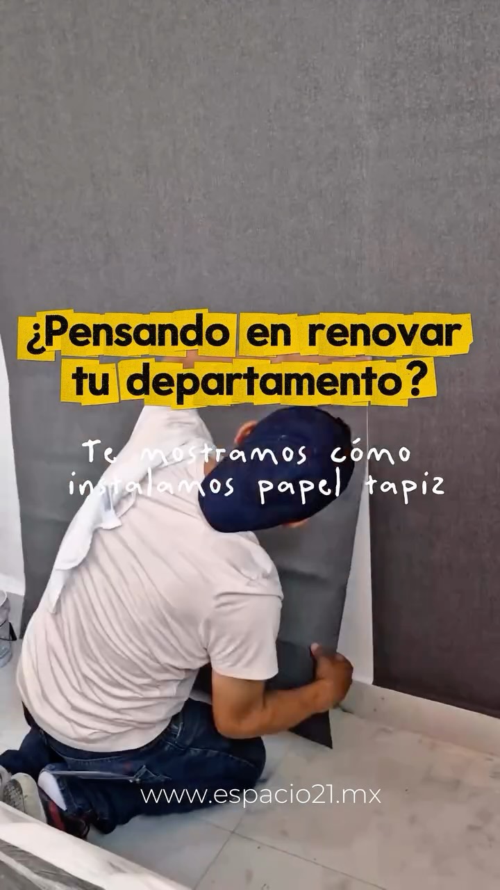 ✨El papel tapiz es una buena opción para renovar tu espacio a un bajo costo.
#papeltapiz #departamento #cdmx❤️ #viral #interiorismo