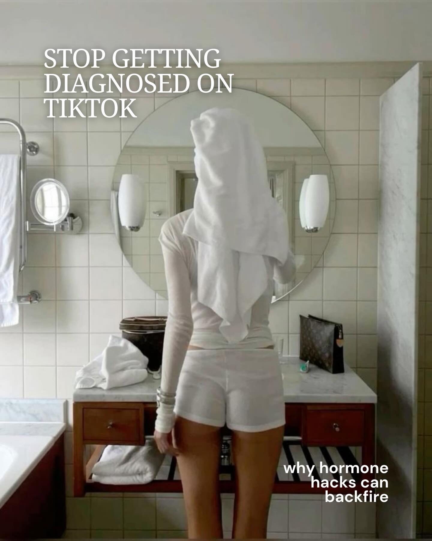 I’m not here to slam creators - some content online is genuinely helpful and has helped so many women feel seen.
But I am here to say this clearly:
Women deserve more than “take this supplement” advice from someone who’s not trained and is often selling you the solution.
Hormone symptoms are complex. The same symptom can have totally different root causes. And when advice is made for views (or sales), not for you, it can keep you stuck - or worse, make things messier.
You don’t need more trends. You need clarity, personalization, and a plan that fits your real life.
If TikTok has you overwhelmed, confused, or 7 supplements deep… book a free discovery call with Hormoni Health.
Comment CALL and I’ll DM you the link 💌