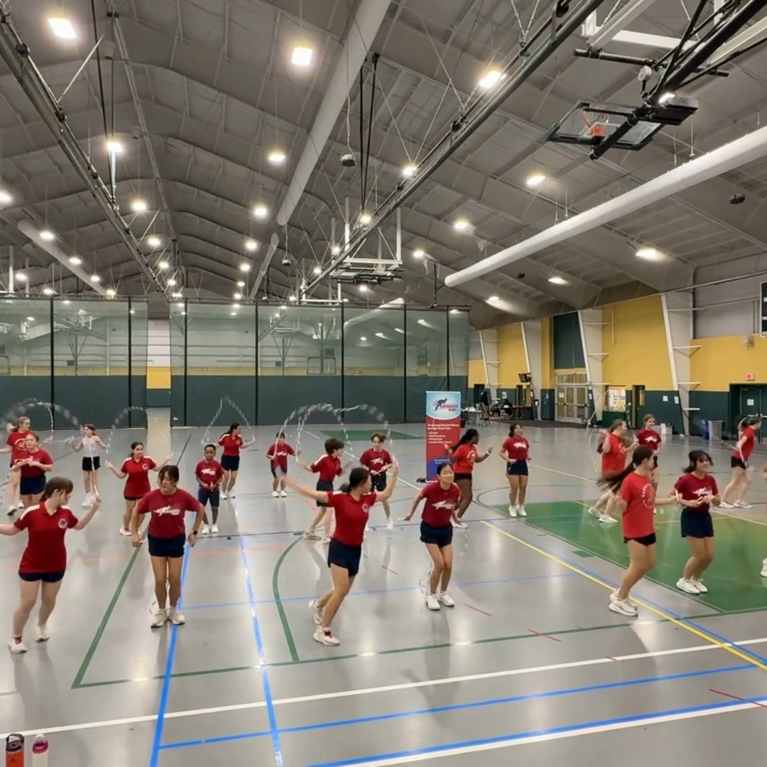 A clip of our Travel Team and Performing Team jumping a routine together!
