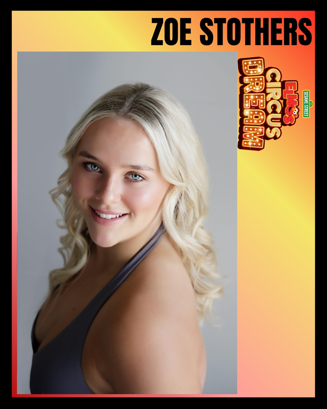 🚨CONTRACT ANNOUNCEMENT🚨
We are thrilled to announce that Zoe Stothers will be joining @circusroyale in ‘Elmo’s Circus Dream’ with the @sesamestreetcircus 🫶
Congratulations @zoeastothers !! ⭐️
#patrickmanagement #pmtalent #performer #circusroyale #elmoscircusdream
