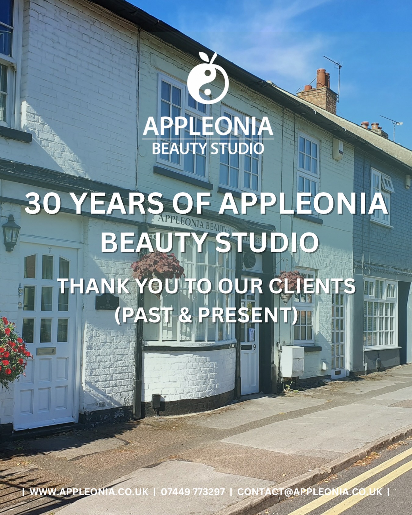 This year marks 30 years of Appleonia Beauty Studio.
Over the past three decades, Joanne has proudly built Appleonia into a trusted space, caring for generations of clients from London Colney and the surrounding communities.
From relaxing treatments to advanced skincare, Joanne has always believed that beauty therapy is about more than just treatments, it’s about helping people feel confident, comfortable and cared for.
Thank you to all the wonderful clients who have supported Appleonia over the years. Many of you have been visiting for decades, and your continued trust means the world.
Here’s to many more years of helping people look and feel their best.
https://www.appleonia.co.uk/
#anniversary #stalbans #beautysalon
