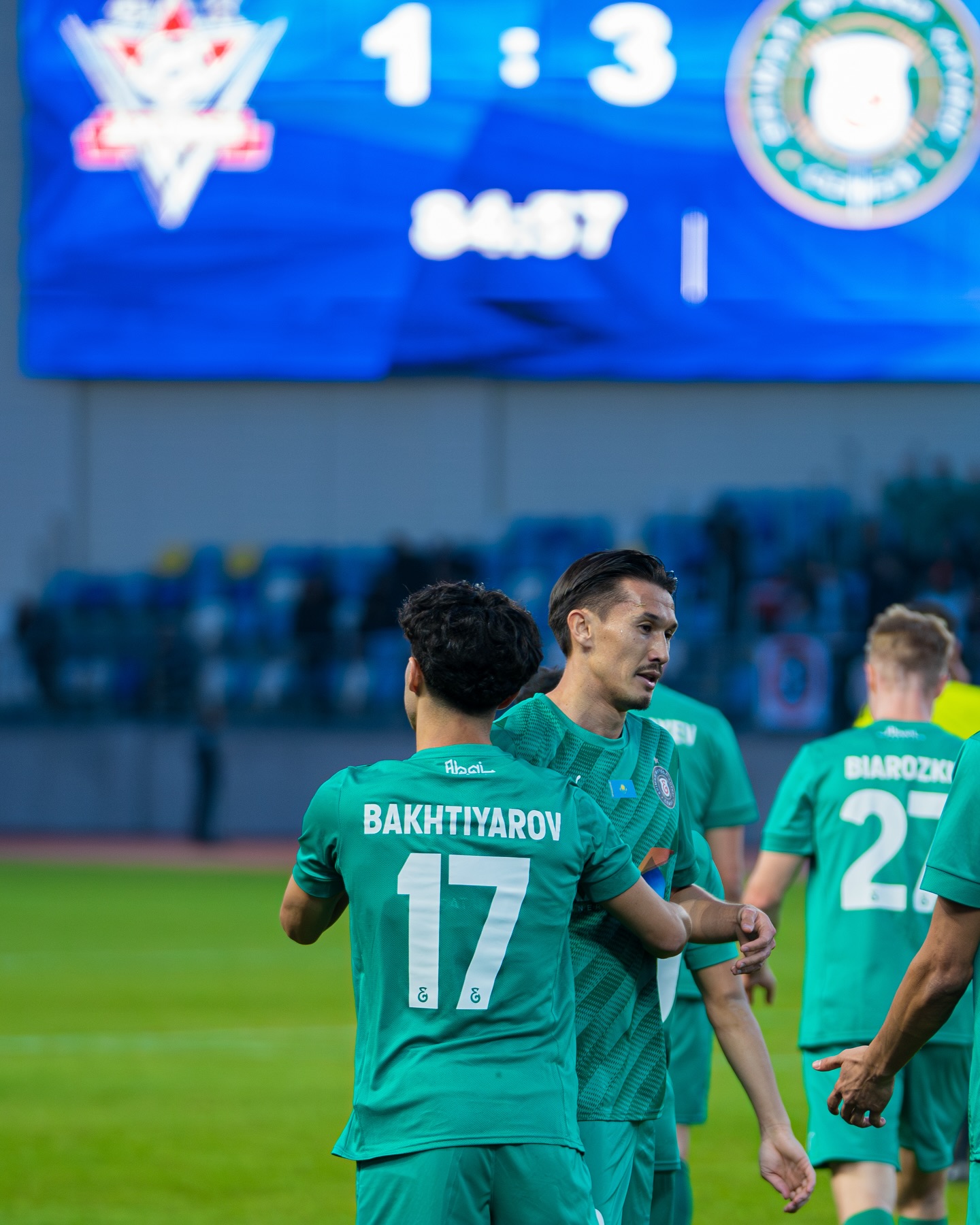 Шықты. Соқты. Тойлады.
Айбар Жақсылықов Елімай сапындағы алғашқы голын соқты!
@fc_elimai