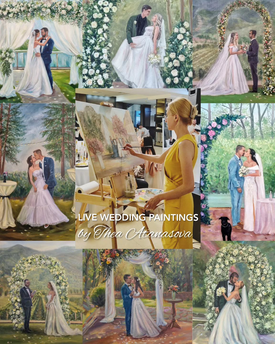 I capture love stories as they unfold —
soft, intentional, and full of meaningful detail.
Love, brought to life on canvas. 💛
Thank you to my wonderful clients for trusting me.
To book for 2026 & 2027 visit: theaeventpainter.com
.
.
#сватба2026 #сватбенподарък #сватбенхудожникнаживо #liveweddingpainting
#liveweddingpainter