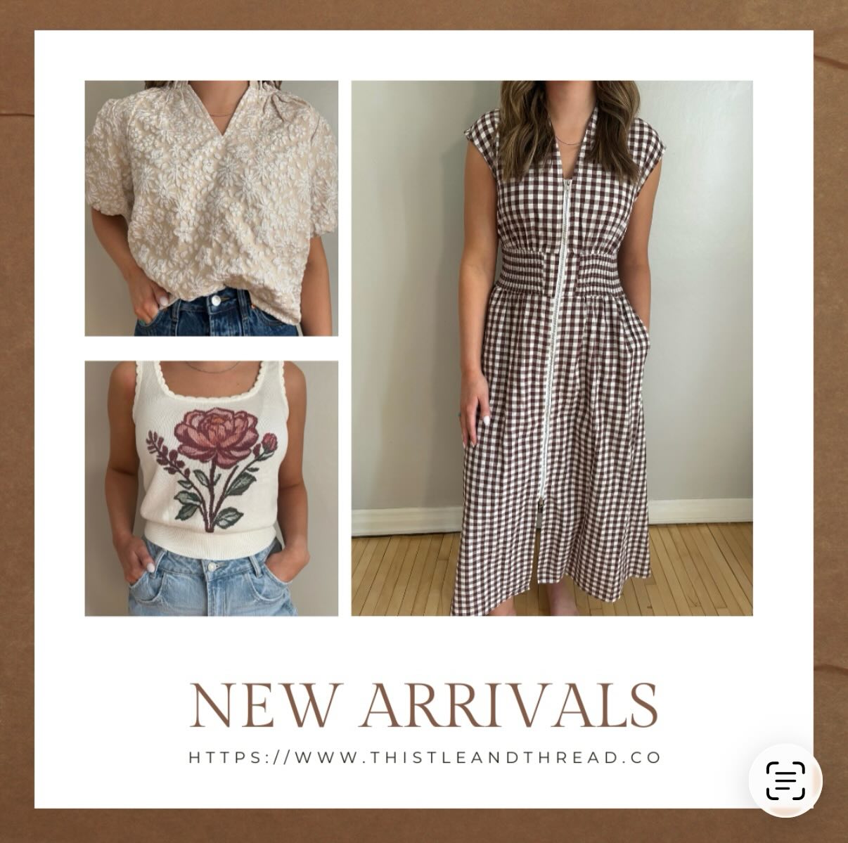 Flow into the new season with pieces made for you!👒
New arrivals just dropped on the website🌵🫶