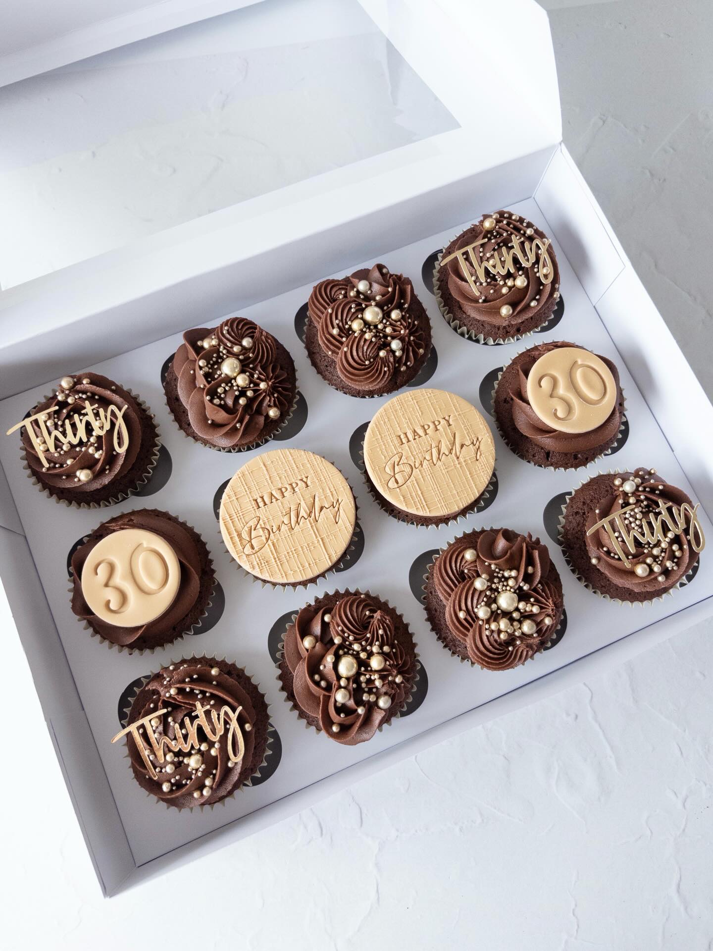 Thirty never tasted so good 😋
#30thbirthdaycupcakes #30thcupcakes #partycupcakes #cupcakesharrogate #harrogatecakes