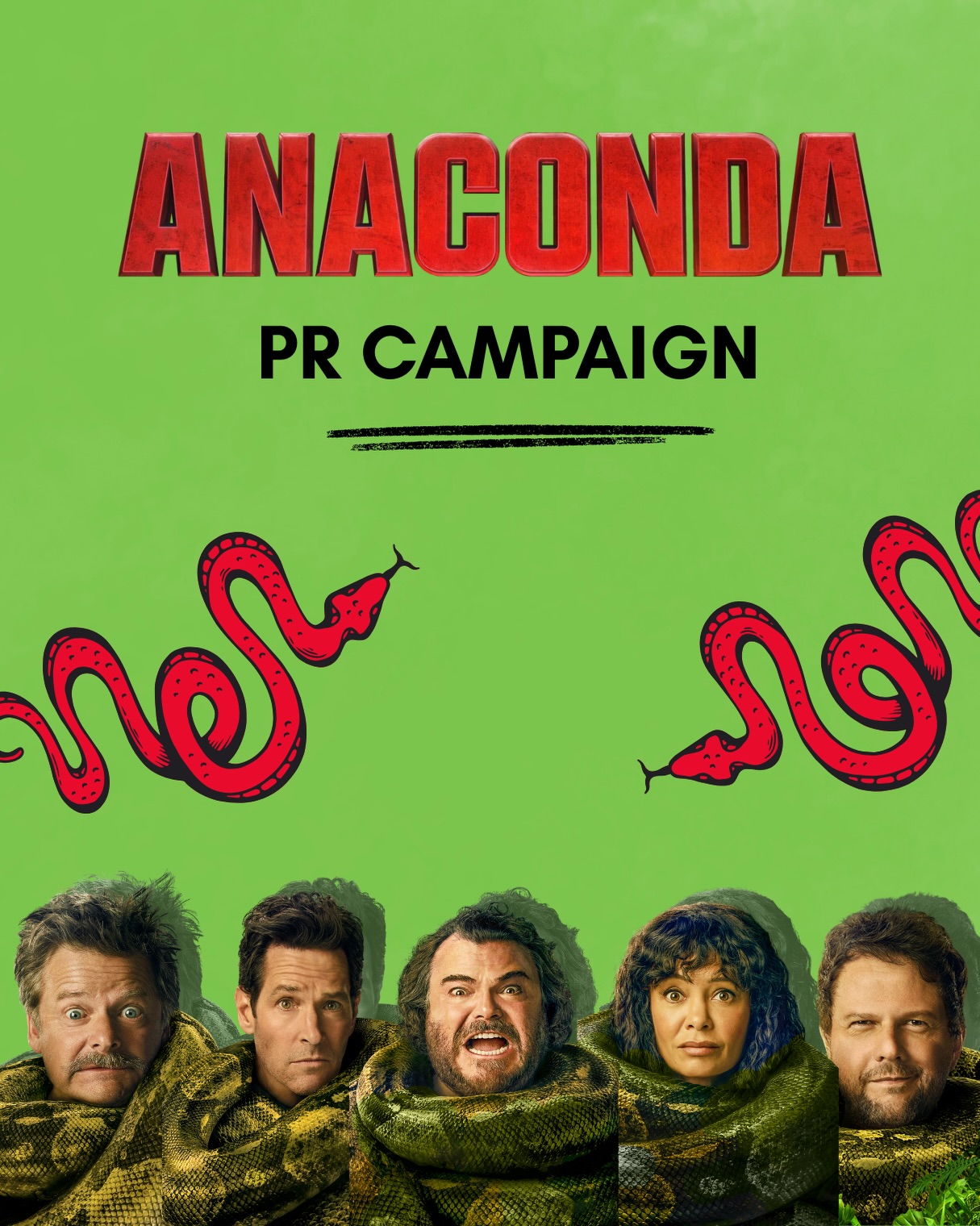 We had the best time working on the release of Anaconda, the hilarious action-comedy starring Jack Black and Paul Rudd!
For this campaign, we partnered with @chickenshop to create a limited edition Anaconda-inspired meal (‘the Big Bite’), that was available in all stores and via delivery partners, with supporting POS and social activity 🍔🐓🍟
Lifestyle & foodie content creators were also invited down to take a big bite out of the meal! Plus, we set-up an in-office treat at Sony Pictures HQ in London for the team to enjoy 🍽️
Anaconda is available to Buy or Rent on Digital now. Have you seen it yet? 🍿