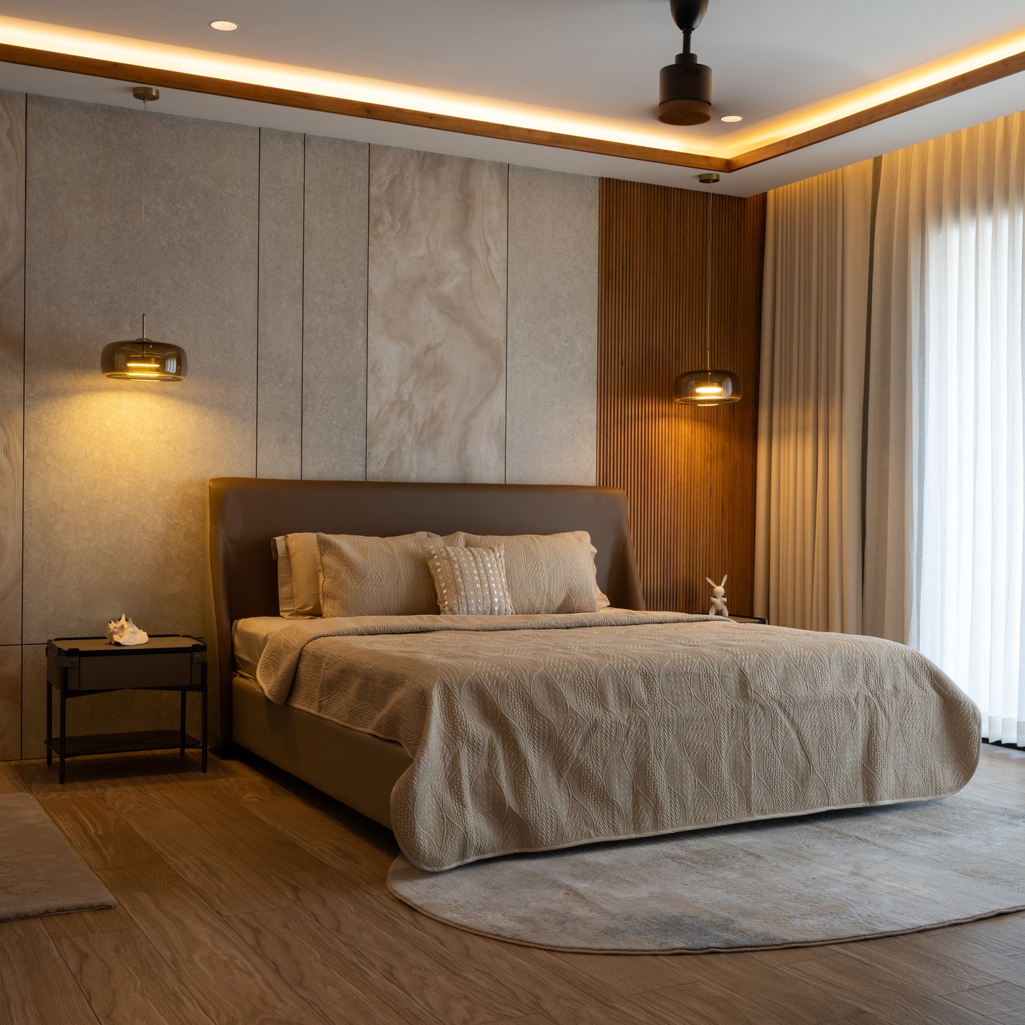 Calm corners, soft lights, and a bedroom that whispers peace 🌙✨
Less noise, more comfort, pure serenity 🤍
#SereneLiving #BedroomVibes #MinimalLuxury #InteriorMood #CalmSpaces #CozyHome #ModernLiving #NeutralAesthetic #HomeStyle #PeacefulSpaces #LuxuryInteriors #DesignYourSpace #WarmLighting #SimpleElegance #HomeGoals