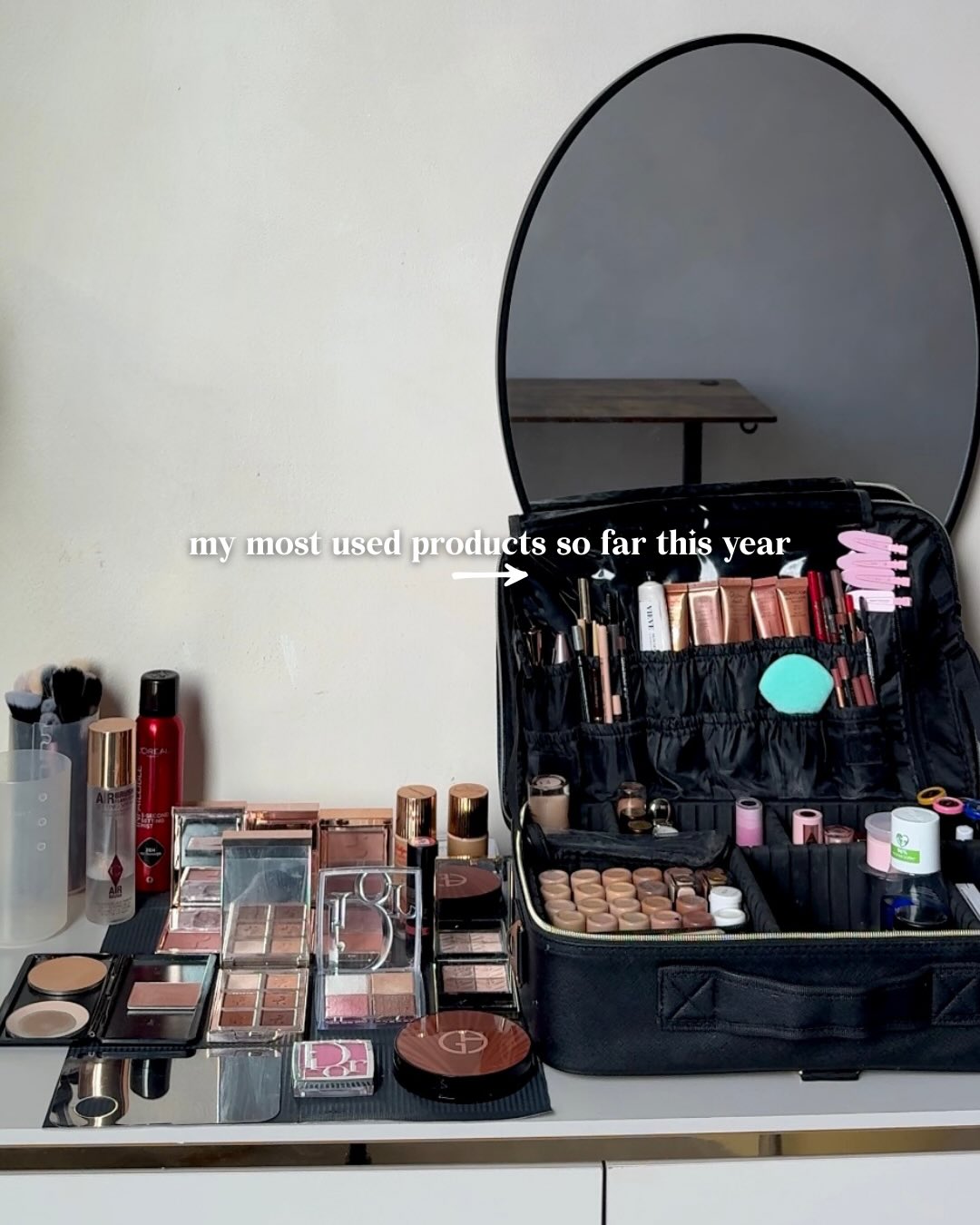 Part 3 - bridal previews & lessons have been in full swing, my wedding officially start next week! Some more products I keep reaching for (let me know if you spot any of your faves) ✨
⭐️ I’m a @charlottetilbury lippie girl through & through - 3 pinks I can’t get enough of!
⭐️ this has been my go-to medium to full coverage foundation in the kit for a few years now. Can’t see myself ever being without it @narsissist
⭐️ the gloss of all glosses. Plus has the most delicious scent @fentybeauty
⭐️ this locks the makeup in, might feel like you’re spraying your face with hairspray but it does the job! @lorealparis
⭐️ still the best pressed powder imo (I just buy the refill as I put them in a magnetic palette and then also saves you some money). Brides-to-be, they do a mini of this powder which is ideal to pop in your bag for touch ups mid wedding (it’s quite normal to get some tzone shine when wearing makeup for hours, this + blotting sheets can help)
Follow for more kit content & bridal tips ❤️
#makeupartistkit #muakit #bridalmakeupartist
Bridal makeup artist kit tour
What’s in my pro MUA kit
Makeup kit bag
London bridal makeup artist