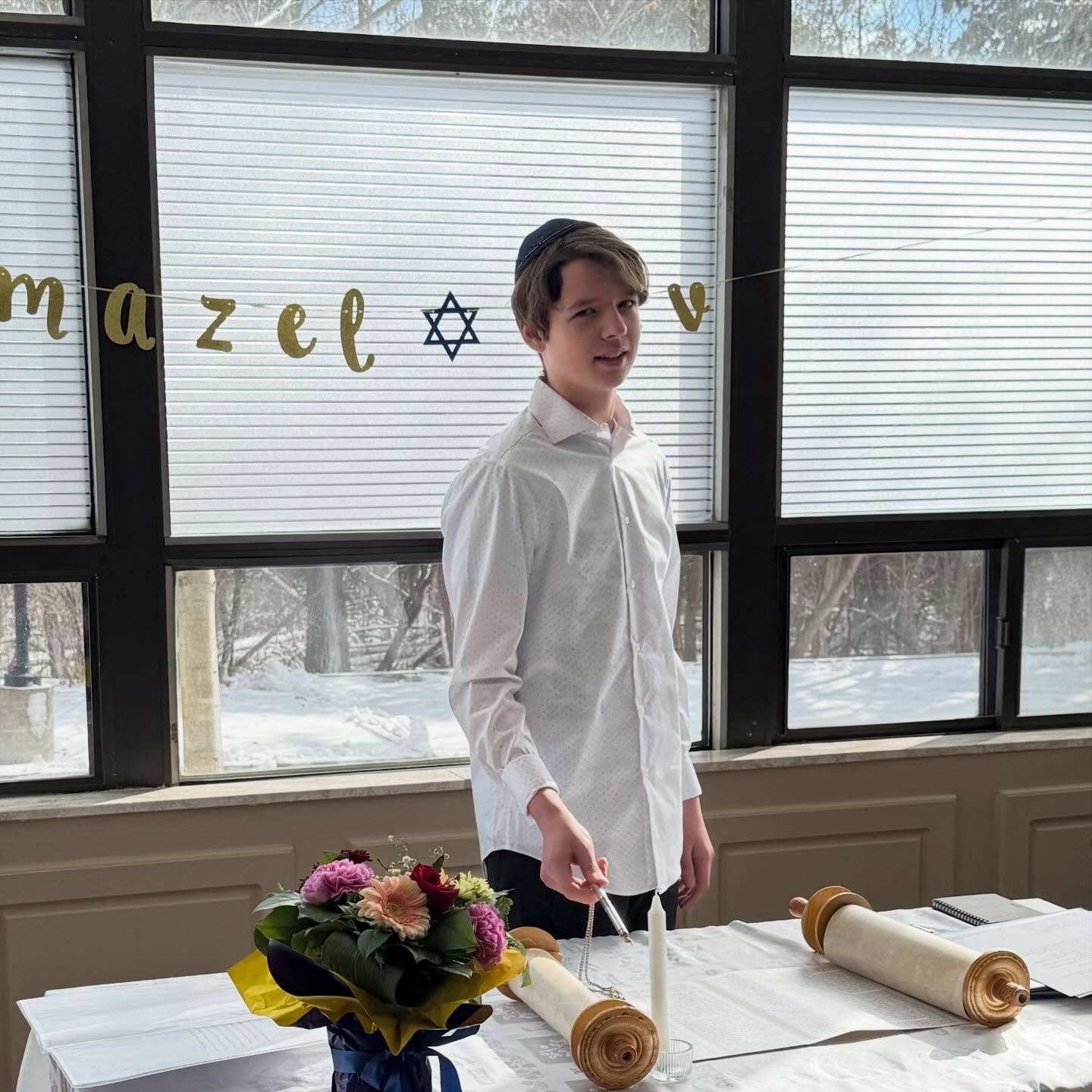 Leading with empathy and kindness and a true mensch #barmitzvah #leader #jewish #birthday #motivation