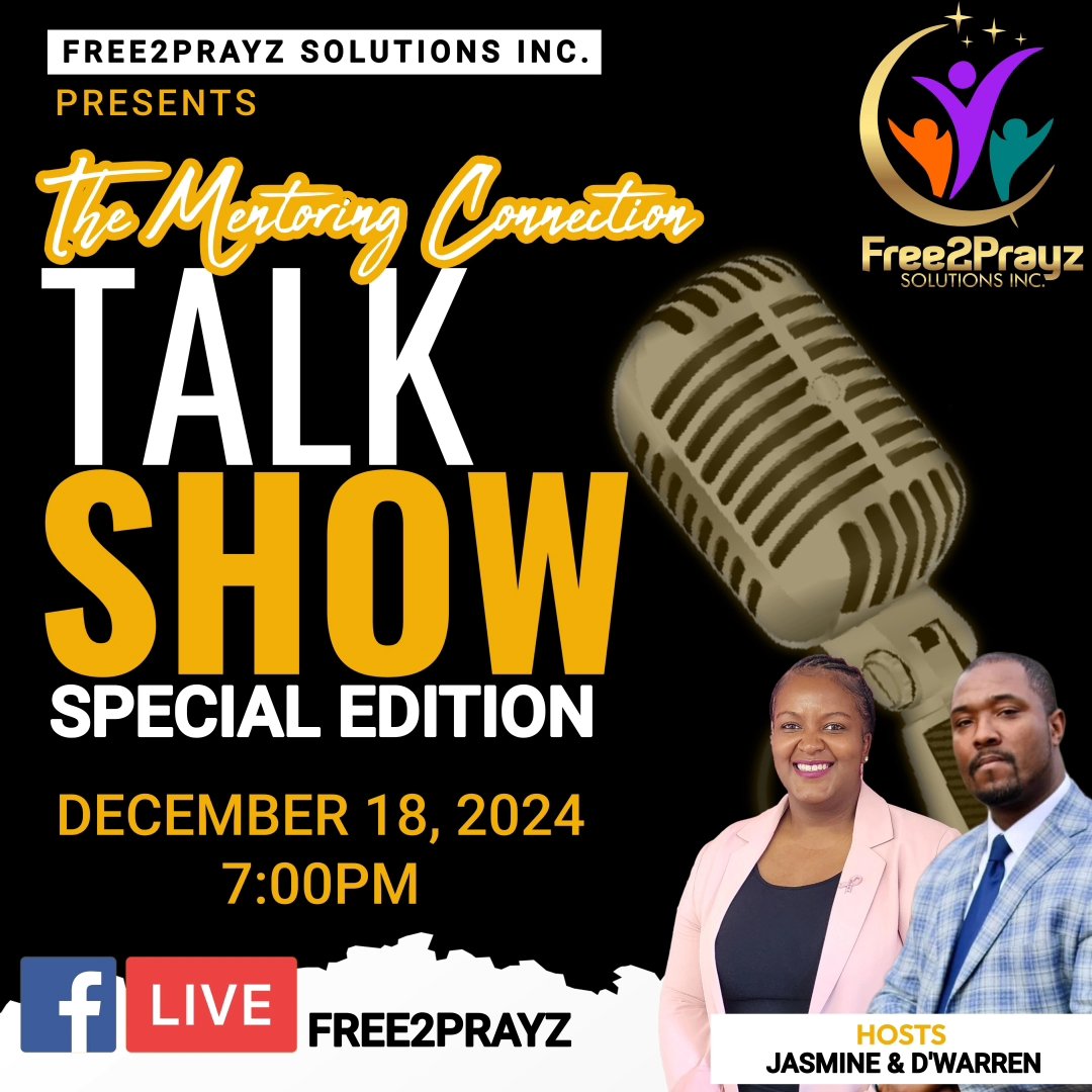 DOUBLE WISDOM...PACKED IN ONE NIGHT!
Join Us This WEDNESDAY, DEC. 18th, At 7:00PM & 8:00PM As Some of Our F2P Leaders Share Some End of The Year Information That Will Be Helpful and Inspirational. Our Mentoring Connection and Professional Development Departments Are Ready To Share....SHARE WITH OTHERS!!! We will see you in the room!