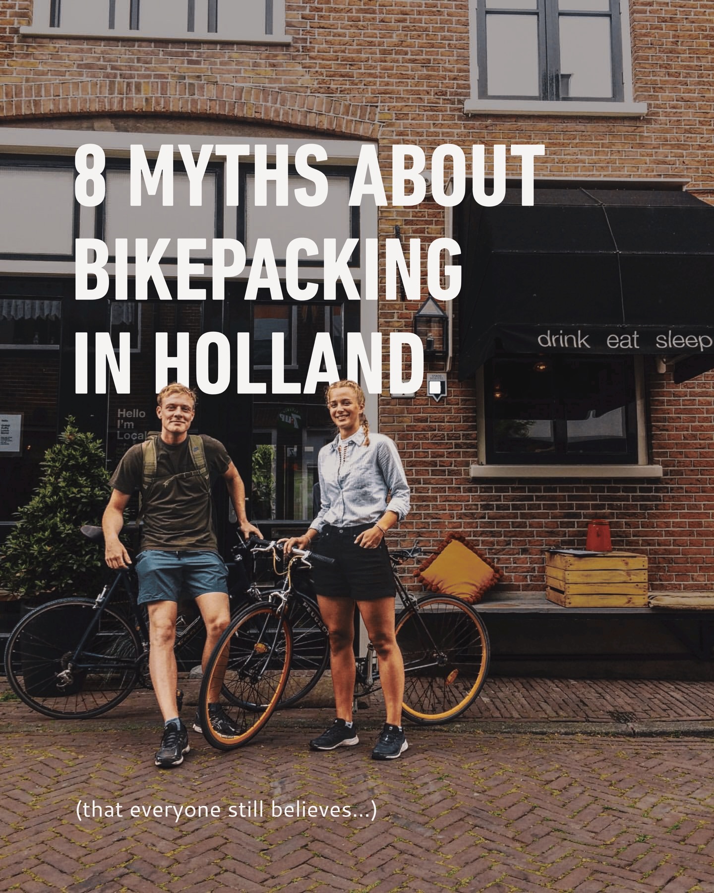 Many people think bikepacking in the Netherlands is only for serious cyclists, that you have to camp every night, or that the weather will ruin your ride.
None of that is true.
The roads are flat, hostels are welcoming, and you can go at your own pace.
It’s bikepacking made simple, but still full of adventure. 🚴
#bikepacking #cyclethenetherlands #bikeandstay #dutchcyclingadventures #mythbustingbikepacking