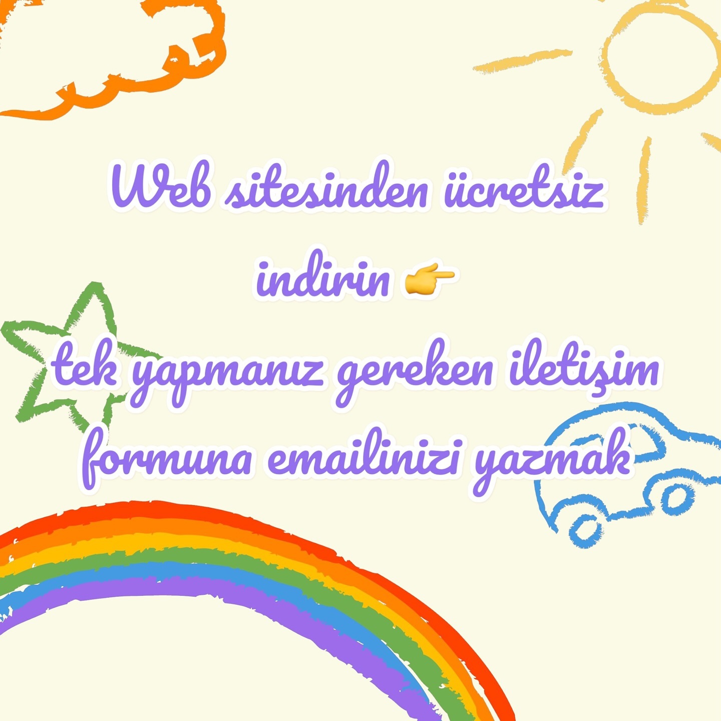 Diş fırçalama setine özel yardımcı materyalleri kaçırmayın!
🌸Dr. Ezgi Fındık @cocugunpesinden tarafından hazırlanan “Özbakımda Bağımsızlık” broşürü
🌸Özel hazırladığımız diş fırçalama takvimi. Baskı alıp banyonuza asabilirsiniz. Bu sayede çocuğunuzla birlikte keyifli bir takip oluşturabilirsiniz.
🌸Eğitici ve eğlenceli bir oyun sizi bekliyor. Baskı alıp çocuğunuzla oynayabilirsiniz.
Tek yapmanız gereken, iletişim kutusuna e-mailinizi yazmak. Böylece yeniliklerimizden ilk siz haberdar olun!