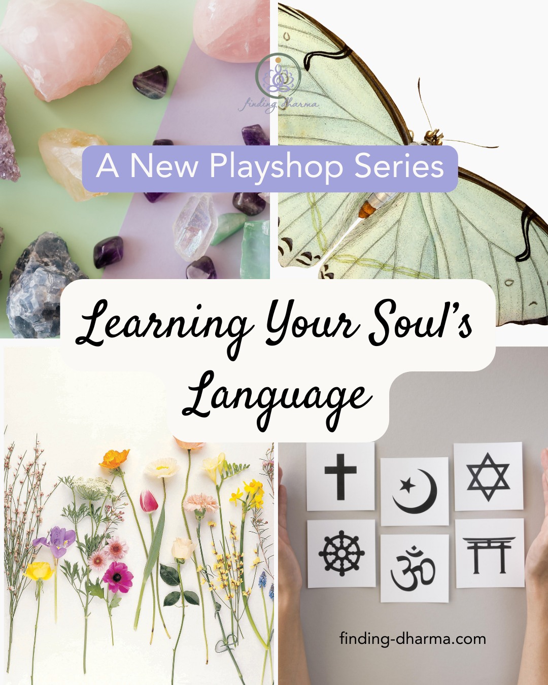 💟 We begin soon. 💟
In just a few weeks, Learning Your Soul’s Language opens - a 5-week intuition Playshop where we explore how your soul communicates with you through color, crystals, nature, and symbols.
We're going to be building your awareness of your own unique intuitive language - step-by-step.
This work is not about memorizing meanings.
It’s about recognizing your own.
There’s still time to join us before we begin.
Info in bio or comment below.
#findingdharma #IntuitiveAwareness #SoulCommunication