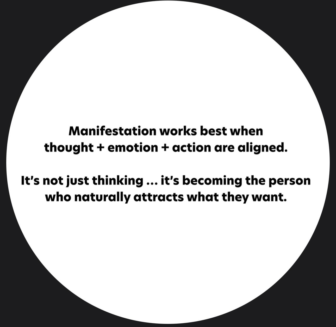 …
Your thoughts -
shape your beliefs,
your actions,
and ultimately your outcomes.
Manifestation isn’t just “wishful thinking”;
it’s about aligning your mindset, emotions, and behavior with what you want.
#mentalhealth #manifestation #WirralTherapy #121TherapyWirral #CouplesTherapyWirral