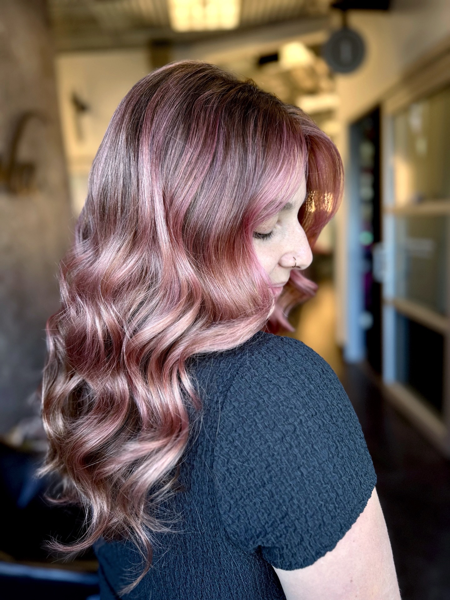 Why be cool for the summer, when we can be 🎀 PINK 🎀 for the summer??
Pink has where it’s been AT in the chair lately. I’ve done so many pinks, and they’re all so different. And SO fun.
#pinkhair #pinkhairinspo #sanmarcossalon #sanmarcoshairsalon