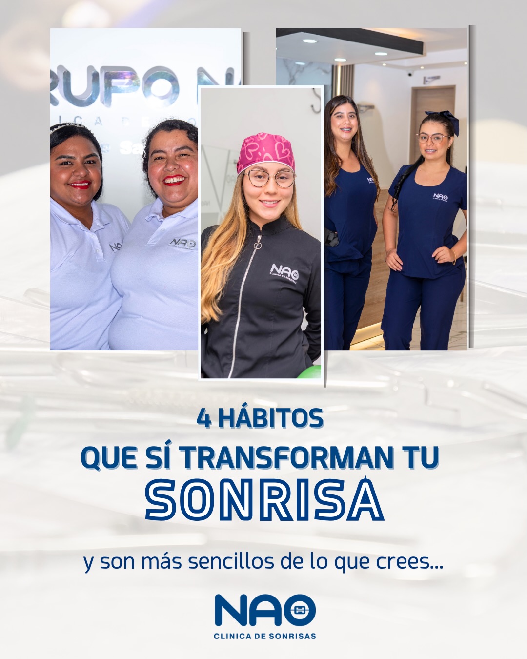 Cuidar tu sonrisa es más sencillo de lo que crees.💙
No se trata de pasar horas en el baño, sino de hacerlo de forma inteligente.
Porque detrás de una sonrisa que impacta, no hay suerte, hay hábitos que se deben aplicar desde hoy. 🌟
¡Te esperamos en NAO Clínica de Sonrisas para llevar tu salud oral al siguiente nivel! 🚀
Cali I Palmira 📌
#odontologospalmira #odontologoscali #valledelcauca #naoclinicadesonrisas #sonrieconconfianza