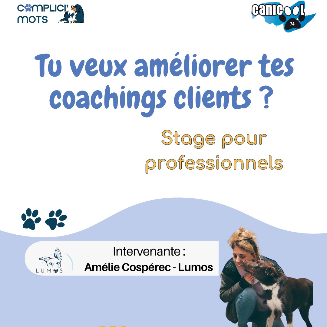 Il reste 5 places auditeurs pour le stage Enseigner autrement
La place auditeur, c'est choisir l'immersion.
Tu participes aux ateliers théoriques, tu joues le rôle du client en pratique, tu observes des pairs en action
et tu repars avec 3 jours de matière à digérer, sans avoir eu à te mettre en scène.
Avec Amélie Cospérec
👀 27-28-29 avril 2026
📍 Bassin annécien
💰 405€
🎁 355€€ pour les fidèles de nos stages
Contact : stagecanin74@gmail.com
Ou commente ENSEIGNER sous la publication