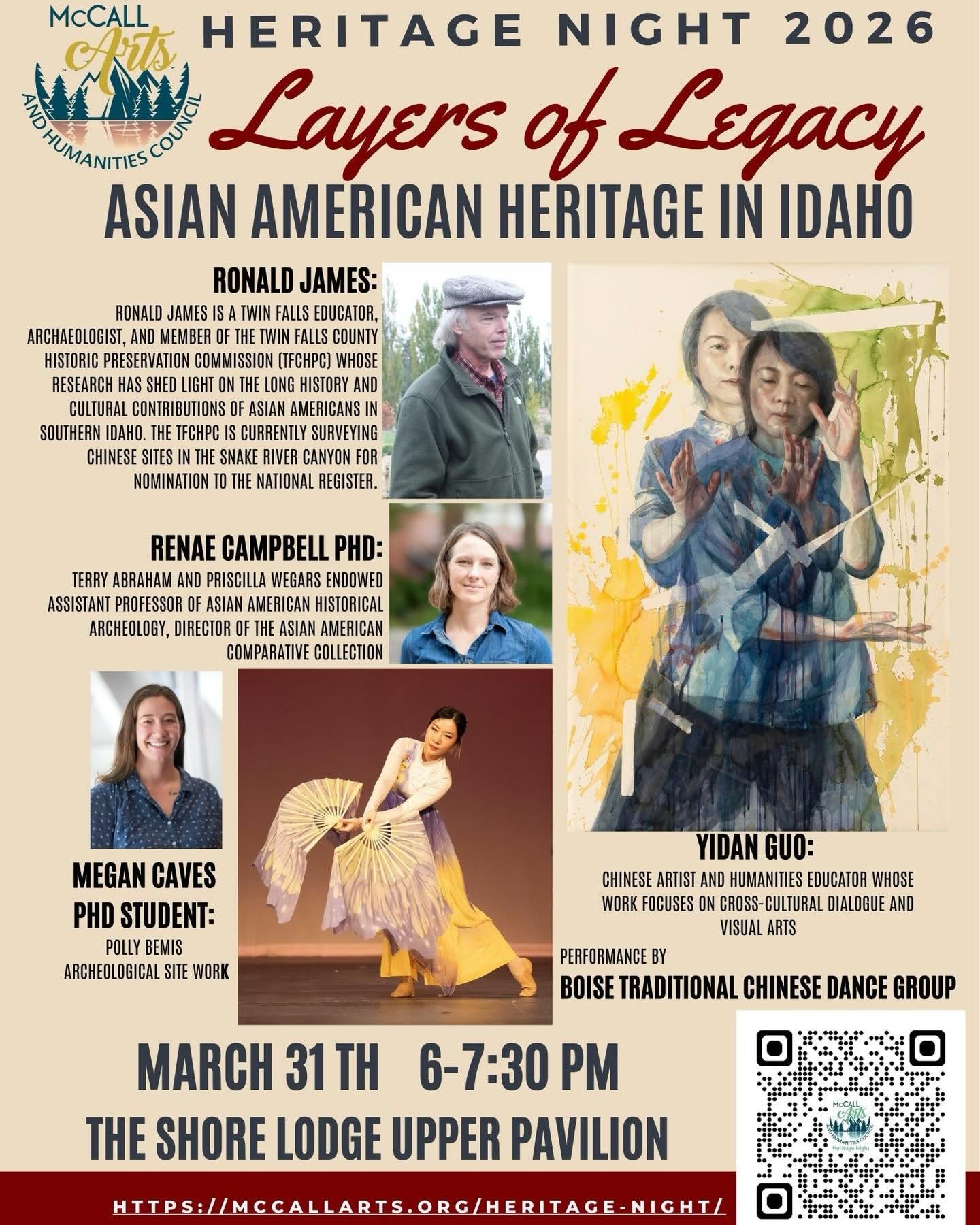 I’ve been practicing my public speaking for the past year with this event in mind. I’m going to be offering the opening introductions so nothing crazy but it was a goal after seeing the amazing speakers last year.
Join us for Heritage Night at The Shore Loge on March 31st. It’s a free event but you can save your seat for $10 using the QR code (it’s usually standing room only so it’s nice to have a seat secured).