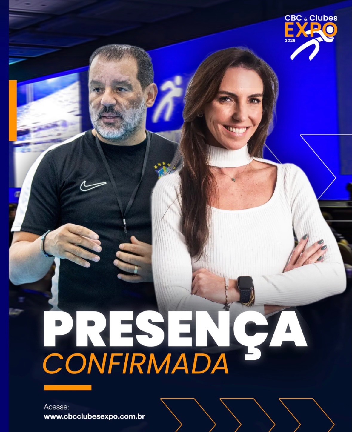CBC&CLUBES EXPO - Presença confirma ao lado de @glendakozlowski para esse grande evento do @cbclubes @cbcclubesexpo 2026.
#palestra #marquinhosxavier #futsalbrasileiro🇧🇷