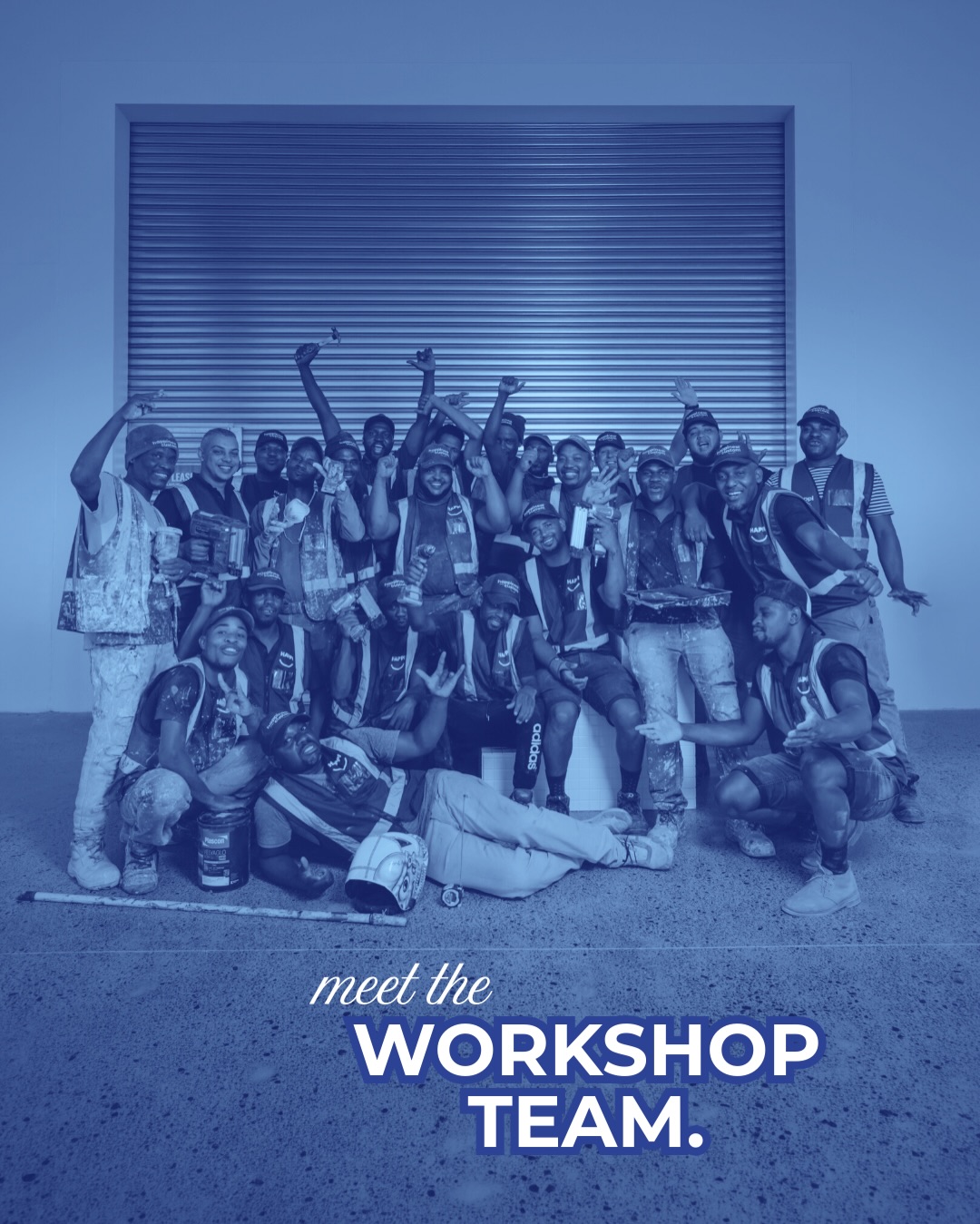 ✨Meet the WORKSHOP TEAM✨
The men behind the scenes, turning concepts, designs, and ideas into something you can actually stand inside. No task is too big, no detail too small, they handle it all without missing a beat.
They are the backbone of everything we do. The steady hands, the problem-solvers, the reason our wildest builds come to life. Some have been with us since day one of Happinest—nearly 10 years of showing up, building big, and making it happen 🤩
Here’s to the Carpenters, Painters and Electricians 💙
#meettheteam #behindthescenes #dreamteam #officevibes #happinestcustom