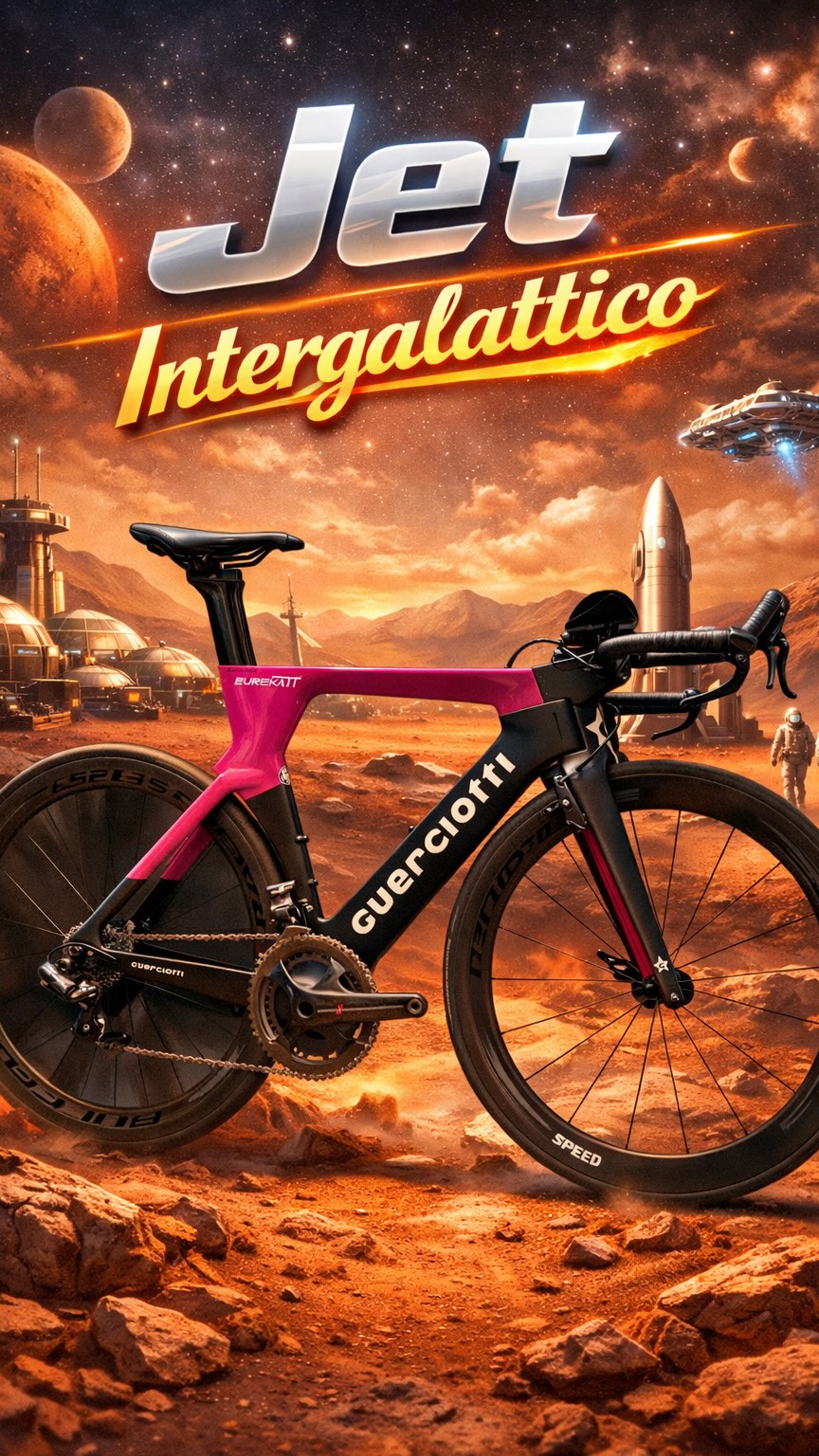 ⏱️🚀 GUERCIOTTI EUREKA TT – IN ESCLUSIVA DA RE-CYCLIST BIKE SHOP
Una vera macchina da cronometro: la Eureka TT è la versione time trial della piattaforma Eureka Air, sviluppata e testata in galleria del vento con gli specialisti del team Bardiani-CSF. Il telaio è pensato per erodere secondi, con struttura in carbonio irrigidita nelle zone di massima torsione, forcella monoscocca, movimento centrale BSA e predisposizione per gruppi elettronici.
📏 Taglia S
⚙️ Campagnolo Super Record EPS 11 velocità elettronico
🛞 Ruote Fulcrum Racing Speed
💥 Prezzo: 2.499 €
Una bici da crono così non è solo veloce: è la classica bici che metti in posizione e senti già il rumore del cronometro partire. 😎
💳 Finanziabile a tasso zero • 🔄 Permutabile • 🚚 Spedizione gratuita in tutta Europa
🔧 Revisione autocertificata • ✅ Pronta a partire
📍 Re-cyclist Bike Shop – Longone al Segrino (CO)
🌐 www.recyclistbikeshop.com
📞 031 547 8454 (WhatsApp)
#guerciottieurekatt #campagnoloeps #bicicrono #recyclistbikeshop #ciclismoitaliano