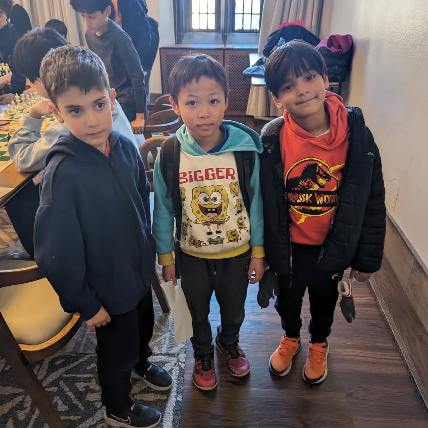 Congrats to our students Adrian, Daniyal, Shannon and Sheldon who all competed in their first rated tournament today. They have gained a new experience, and learned lessons that will propel their continued chess improvement. Though they are still relatively knew to chess, they fought hard and showed a great attitude towards the game. Good job boys!
#chessessentials #chess #chessclasses #chesstoronto #chessboard #chessplayer #chesscoach #chessgame #checkmate #chesscanada #thequeensgambit #chessGTA #chessiesofinstagram #chesscamp #onlineclasses #onlineclassesforkids#onlinelearning #chessmoves #chessmaster #chesspiece #chesslover #chesspuzzle #chesslife #chessclub #chesstournament #chesstactics #chessproblems #chessrush #inpersonlearning