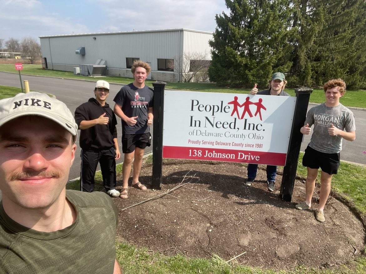 Men of Fiji spent the afternoon volunteering at the food pantry of People In Need Delaware! Today we worked on restocking pallets and organizing the warehouse! Love to see the brothers excelling in all of our core values!