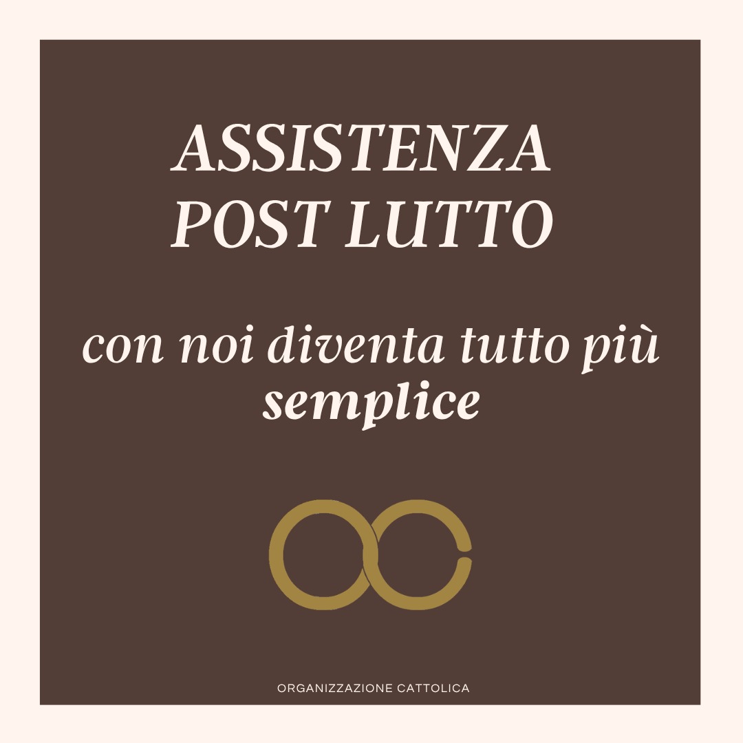 C’è un momento, dopo il giorno del saluto, in cui il rumore si spegne e resta solo il silenzio e...le gravose incombenze burocratiche.
Per le nostre famiglie abbiamo messo a disposizione un servizio di assistenza post lutto totalmente gratuito.
Attivando una licenza premium sarete assistiti da una persona dedicata, che vi supporterà per la gestione delle pratiche più noiose evitandovi file, traffico e attese.
Tutto a titolo gratuito.
Per sapere come attivare la LICENZA, contattateci.
#ViciniAlVostroDolore #OrganizzazioneCattolica #OltreIlSaluto #Empatia #SupportoPostLutto #Memoriae #CuraDellaFamiglia