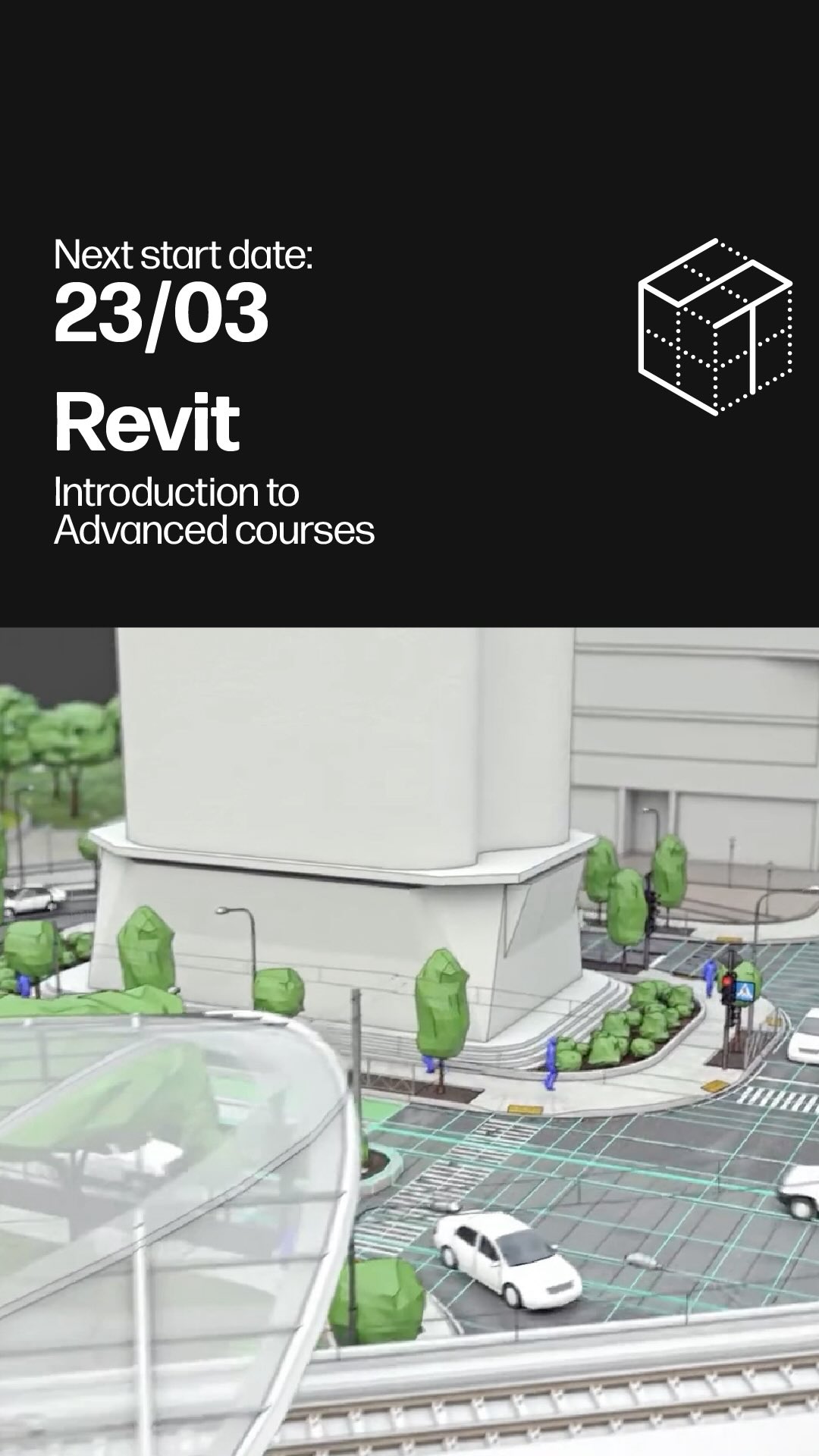 Develop your Revit skills this spring 💡
Revit is a leading Building Information Modeling software used across architecture, engineering, and construction to design, model, and coordinate buildings in 3D while managing documentation and project workflows.
Our Intro to Intermediate Revit course runs 23 March 2026 (3 days), covering core modeling, documentation, and project coordination.
A 4-week evening Intro course starts 29 April, and another 3-day Intro course begins 13 May.
Intermediate to Advanced runs 20 May (3 days), focusing on advanced modeling, family creation, and collaboration.
Places are limited. Early booking recommended.
#Revit #BIM #ArchitectureDesign #AEC #DesignSkills
