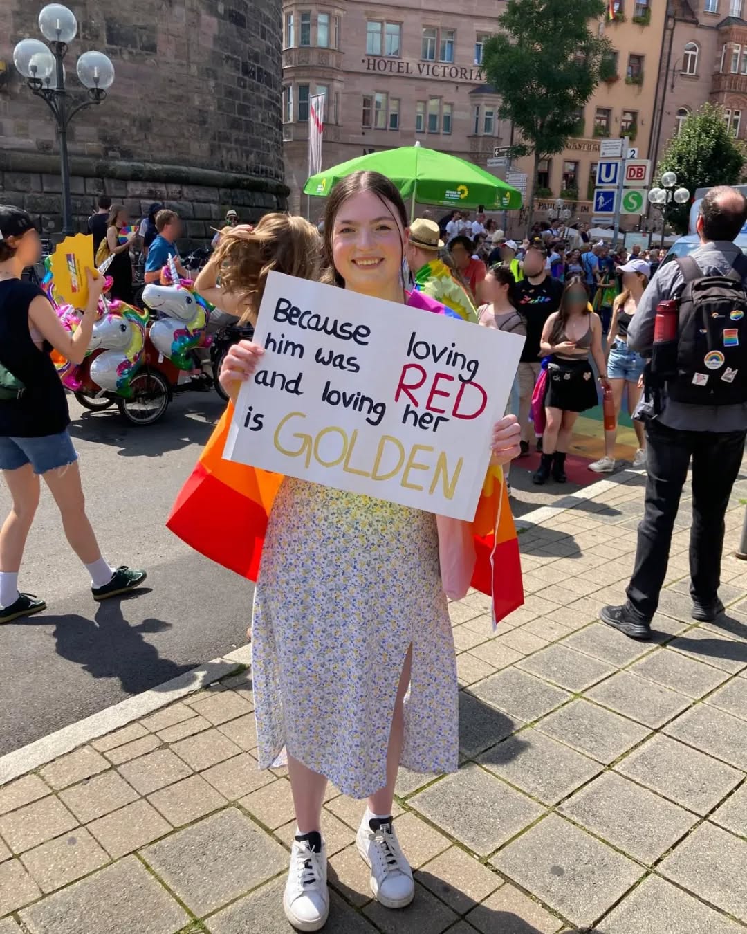 CSD 2024 🏳️🌈🤍
#taylorswift #taylorswiftinspired #swifties #csdnürnberg #csd #csdnürnberg2024